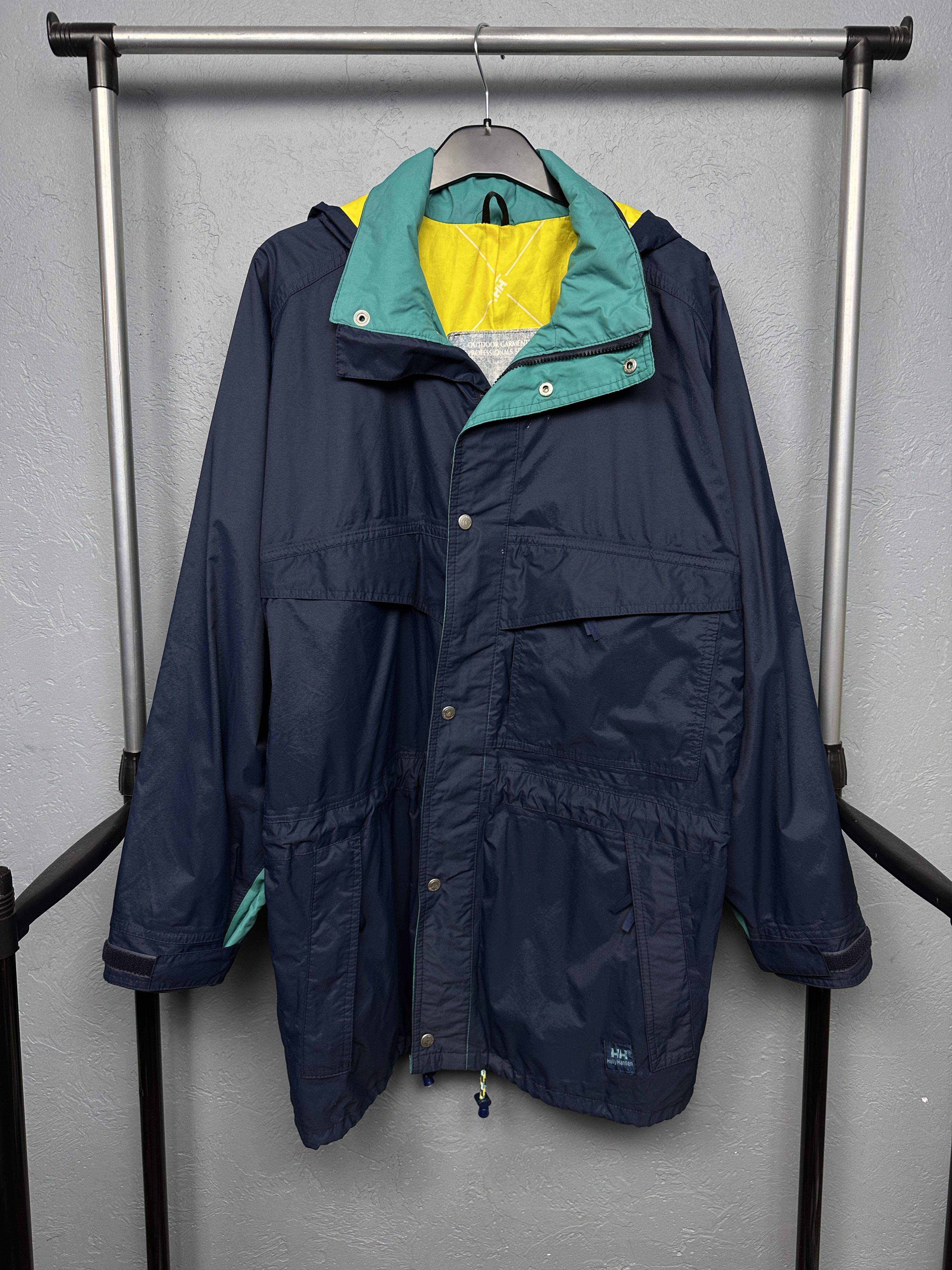 Helly Hansen Helly Hansen 90s Vintage Mens Nylon Jacket Size US M / EU 48-50 / 2 - 1 Thumbnail