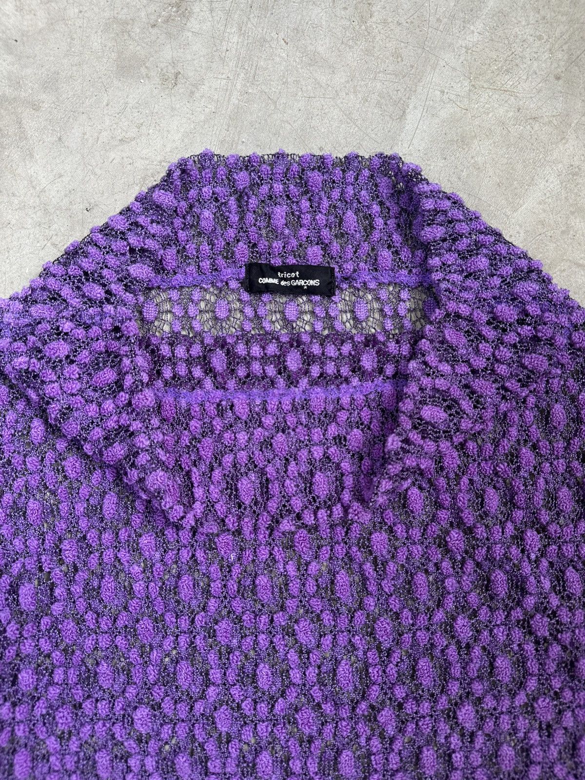 Tricot Comme des Garcons Tricot Comme Des Garcons Mesh Knit Size S / US 4 / IT 40 - 2 Thumbnail