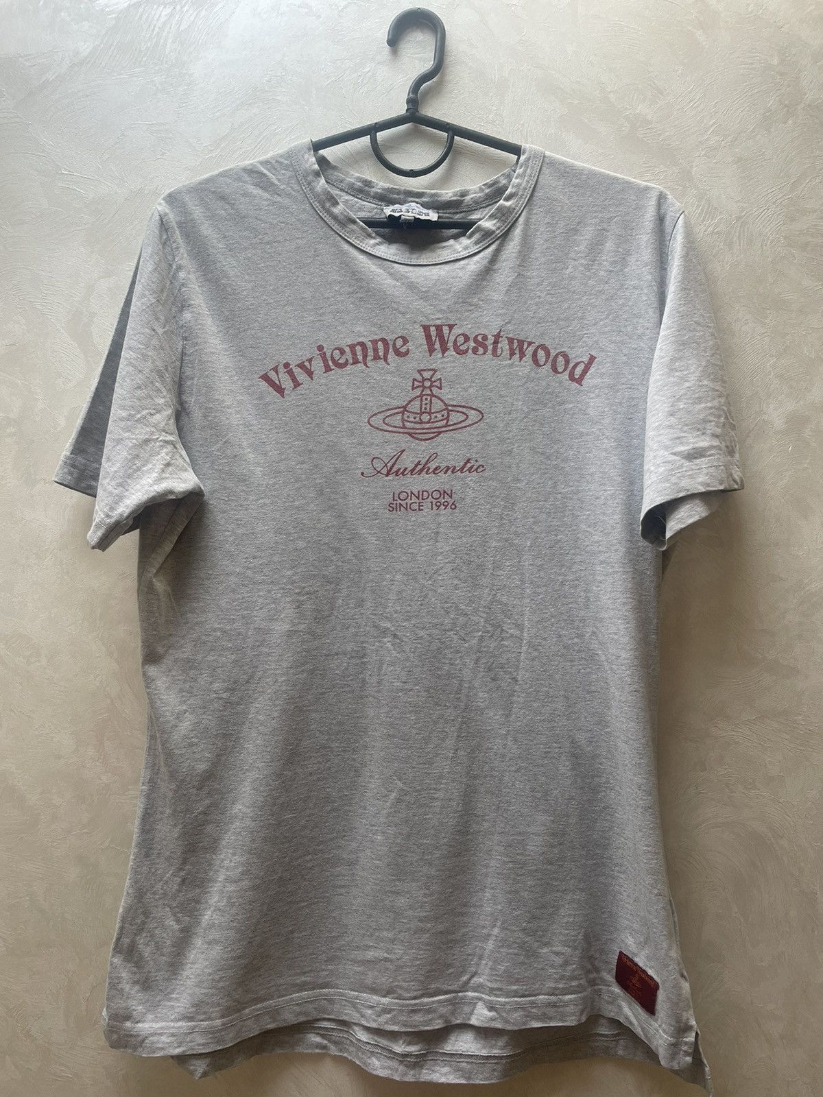 Vivienne Westwood White Big Logo Orb Vintage Retro Y2k tee Vivienne Westwood Size US XL / EU 56 / 4 - 1 Thumbnail