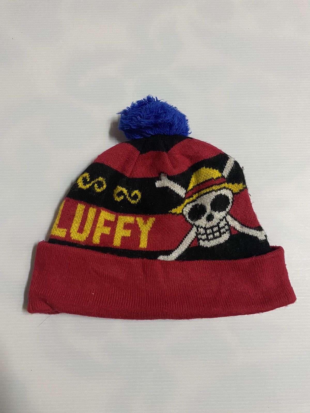Anime × One Piece Anima Japan One Piece Luffy Beanie Hat Size ONE SIZE - 1 Thumbnail
