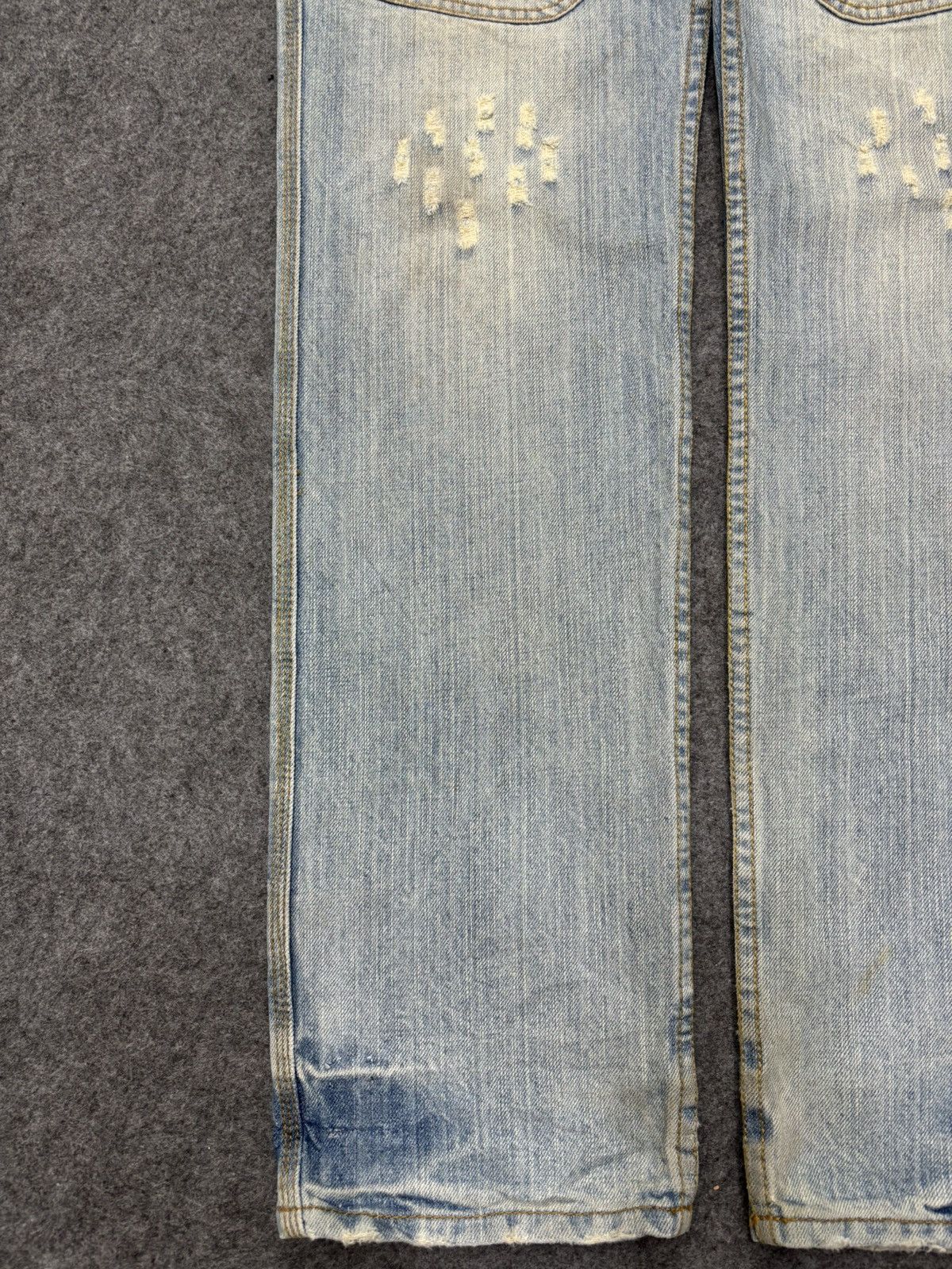 Japanese Brand 💥Insane Style Patches X Shots Distressed MPocket Denim F663 Size US 32 / EU 48 - 9 Thumbnail