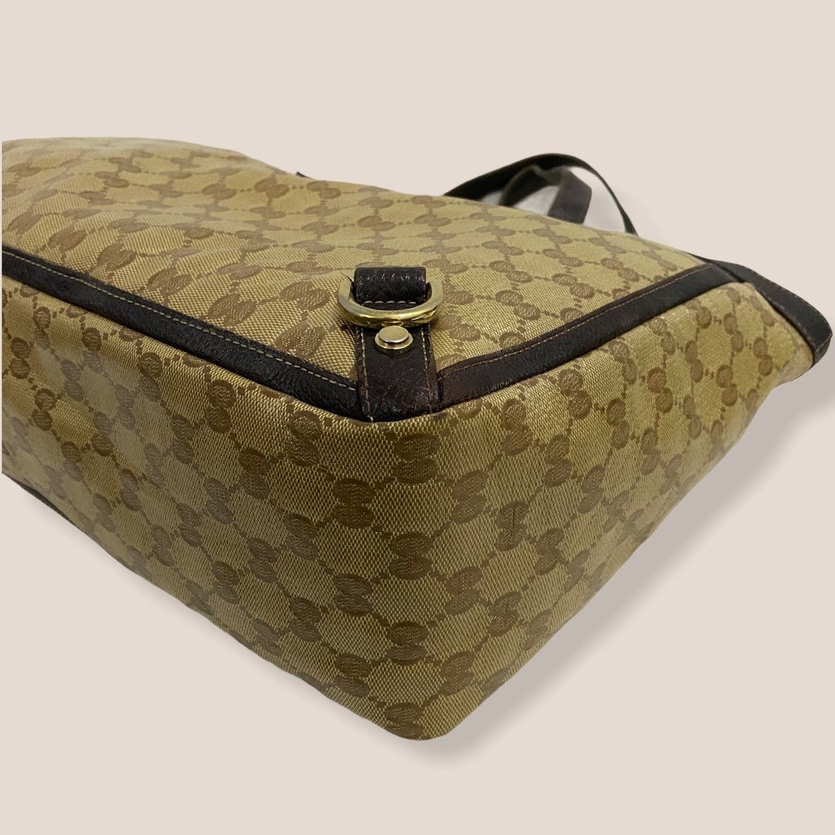 Gucci ‼️LASTDROP‼️ AUTHENTIC GUCCI GG CRYSTAL ABBEY D-RING TOTE BAG Size ONE SIZE - 5 Thumbnail