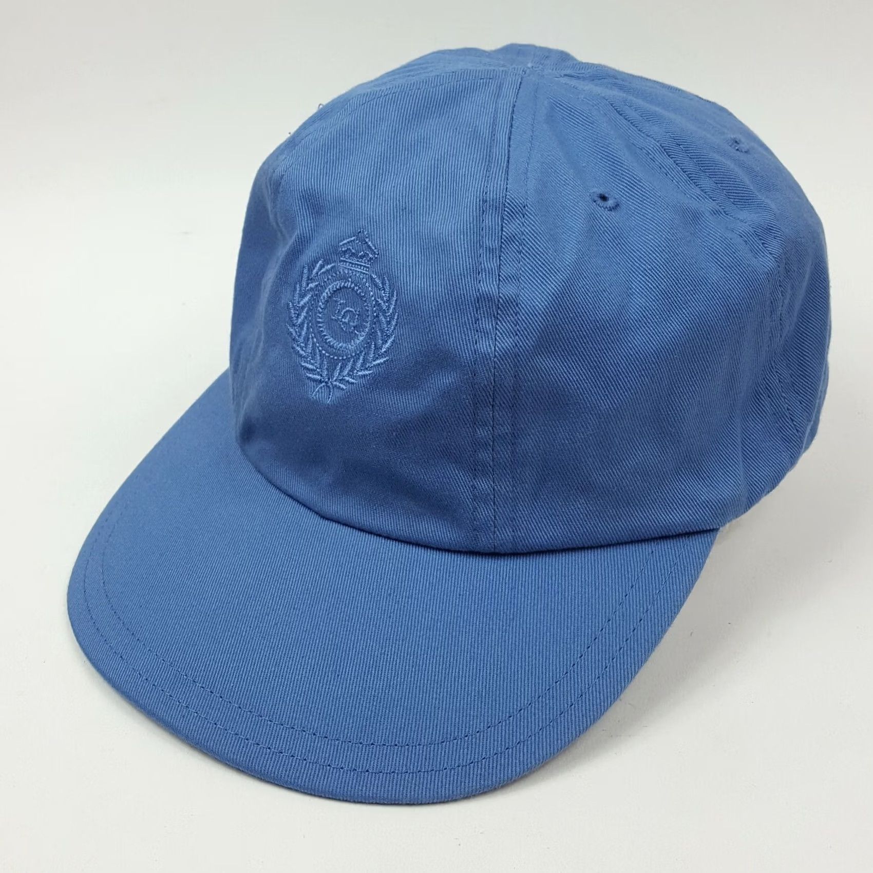 Liz Claiborne VINTAGE Liz Claiborne Snapback Hat Baseball Cap 90s Blue Twill Cotton Adjustable Men Size ONE SIZE - 3 Thumbnail