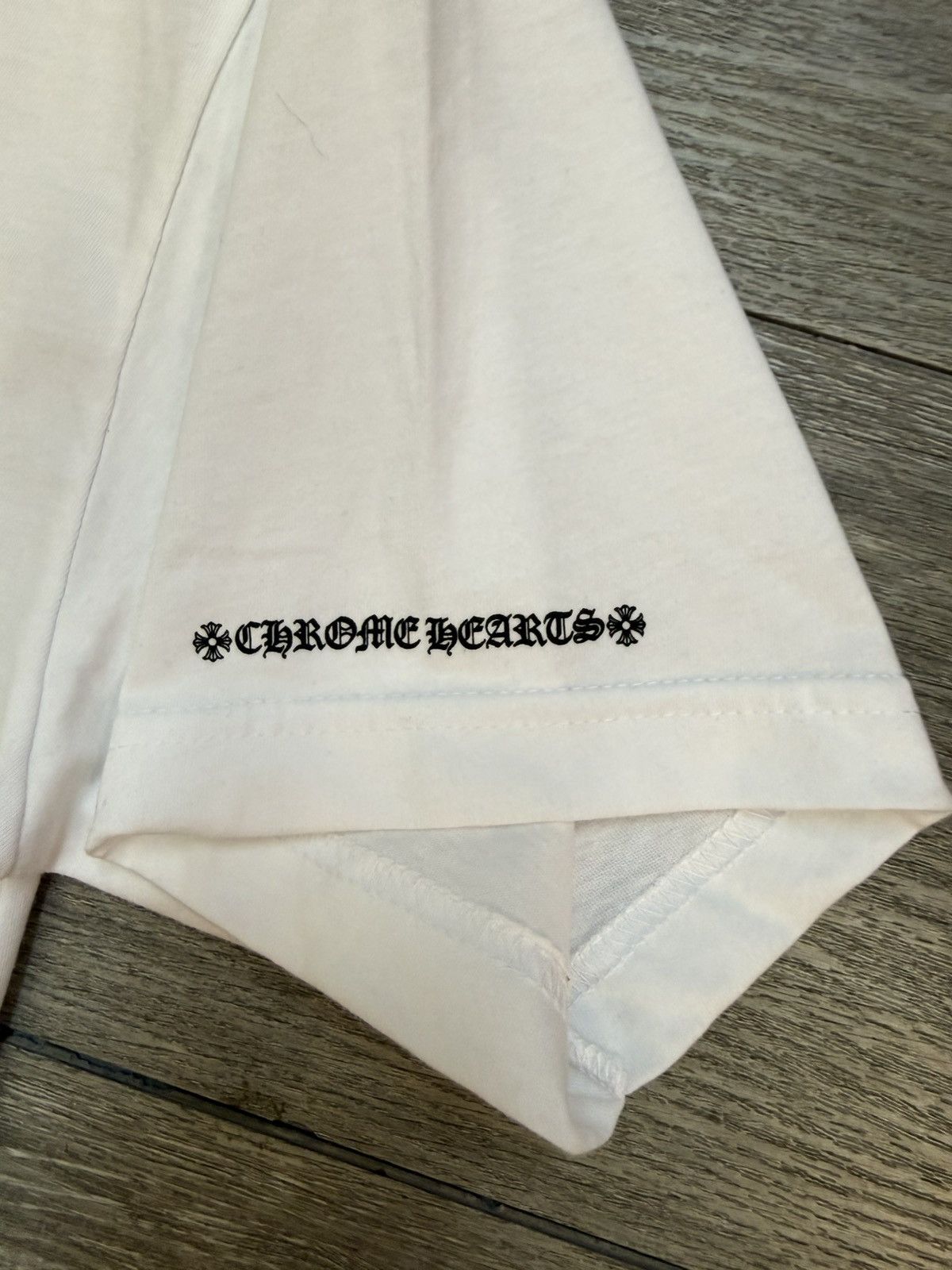 Chrome Hearts Chrome Hearts Scroll Tee Size US XL / EU 56 / 4 - 4 Thumbnail