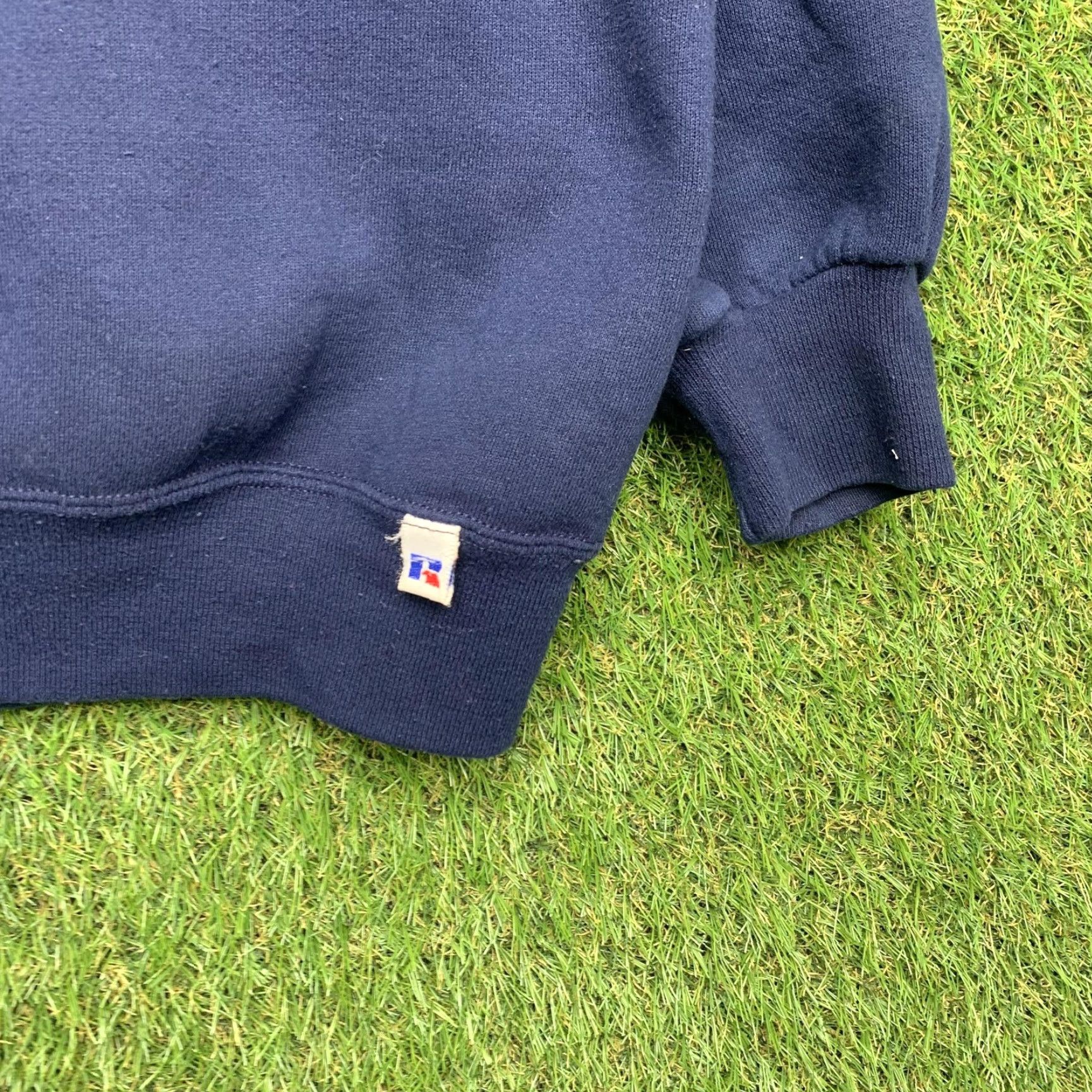 Russell Athletic VINTAGE Russell Athletic Sweatshirt Mens XL Blue Crewneck Fleece Made USA Size US XL / EU 56 / 4 - 2 Thumbnail