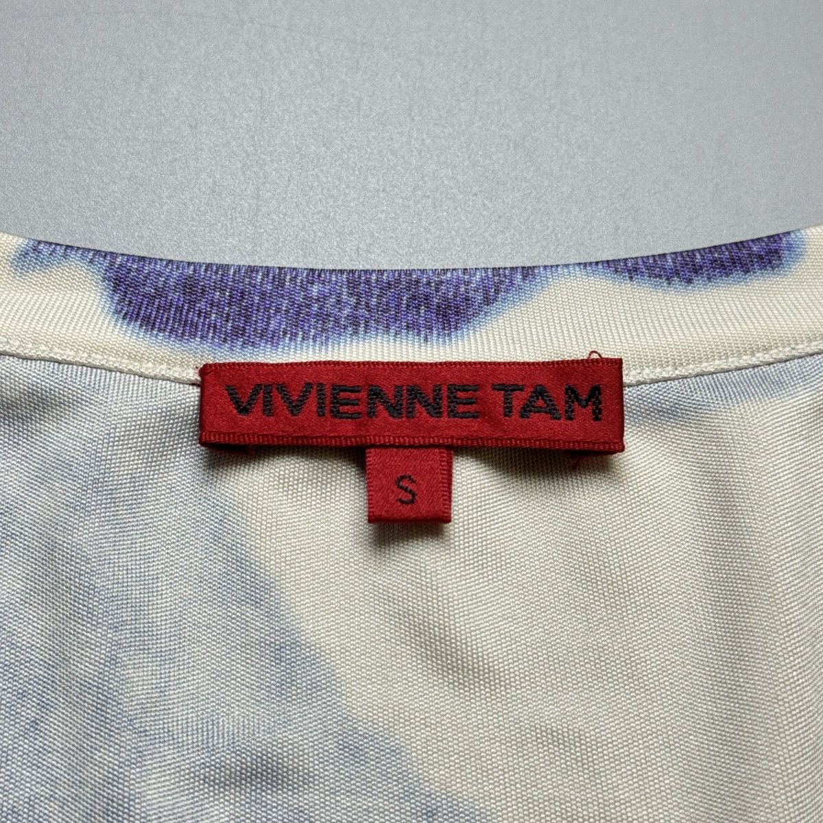 Vivienne Tam Vivienne Tam - Dragon Silk Blouse Size S / US 4 / IT 40 - 8 Thumbnail