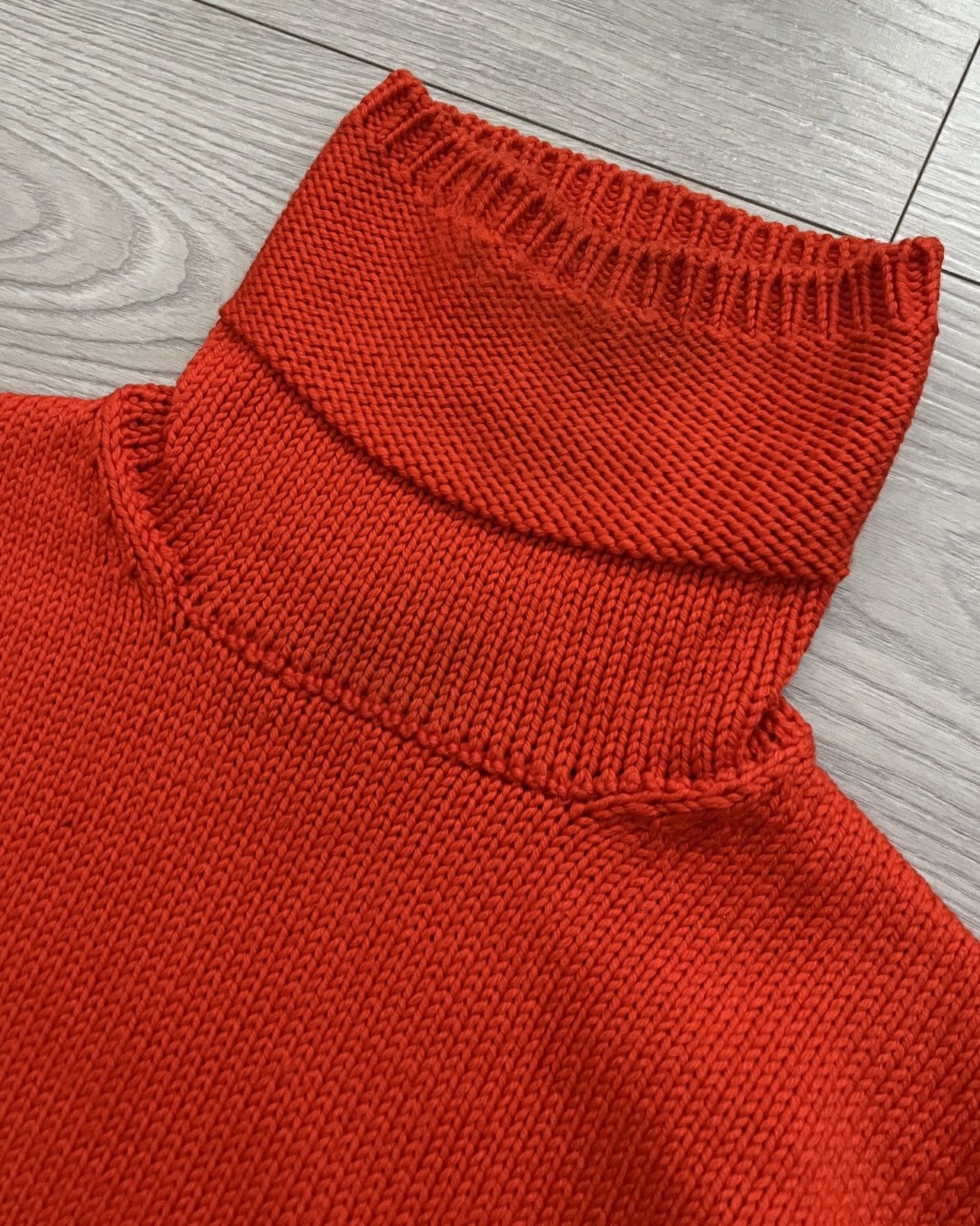 Prada Prada Sport FW1999 Nylon Panelled High Neck Knit Sweater Size US S / EU 44-46 / 1 - 4 Thumbnail