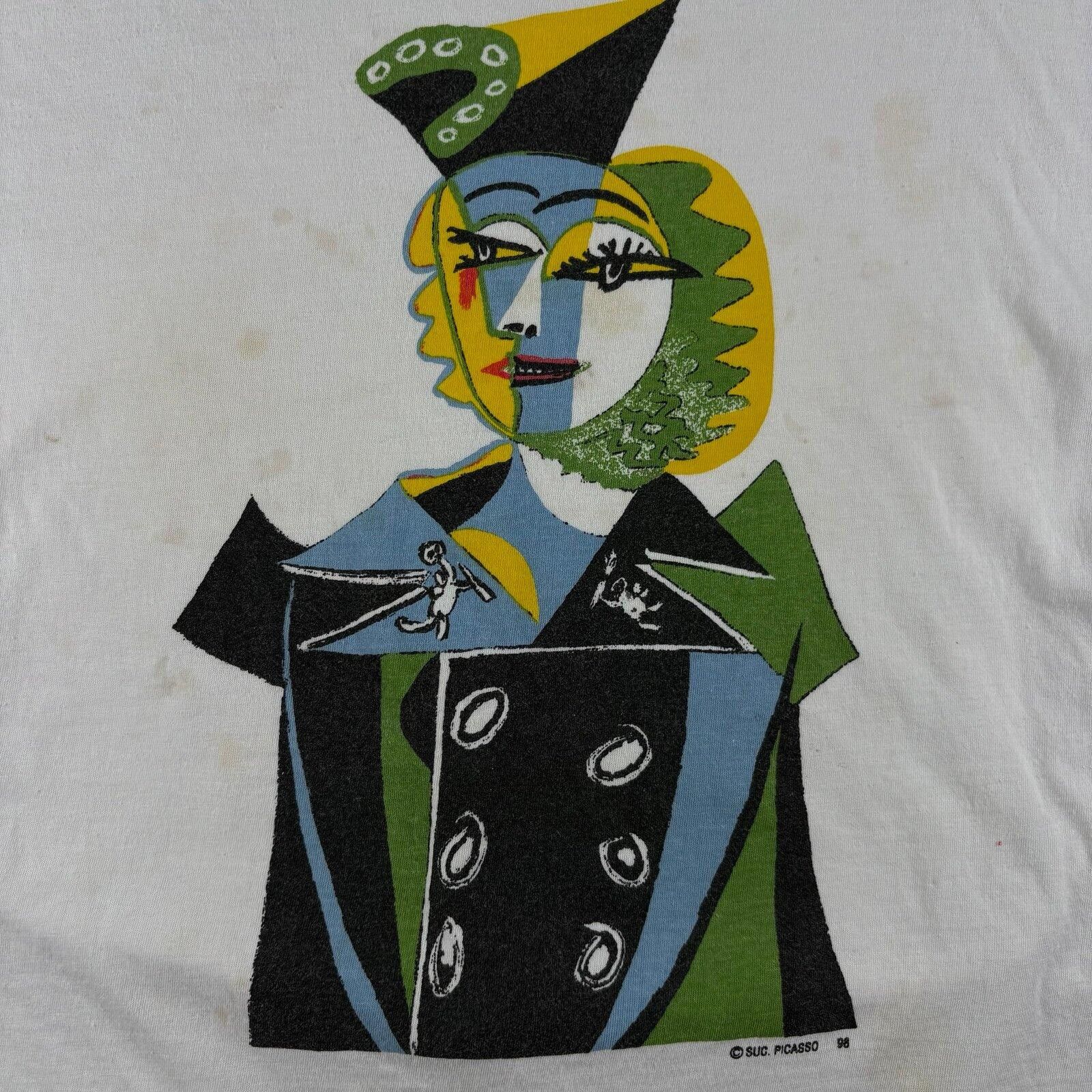 Other Vintage 90s Picasso art tee Size US M / EU 48-50 / 2 - 8 Thumbnail