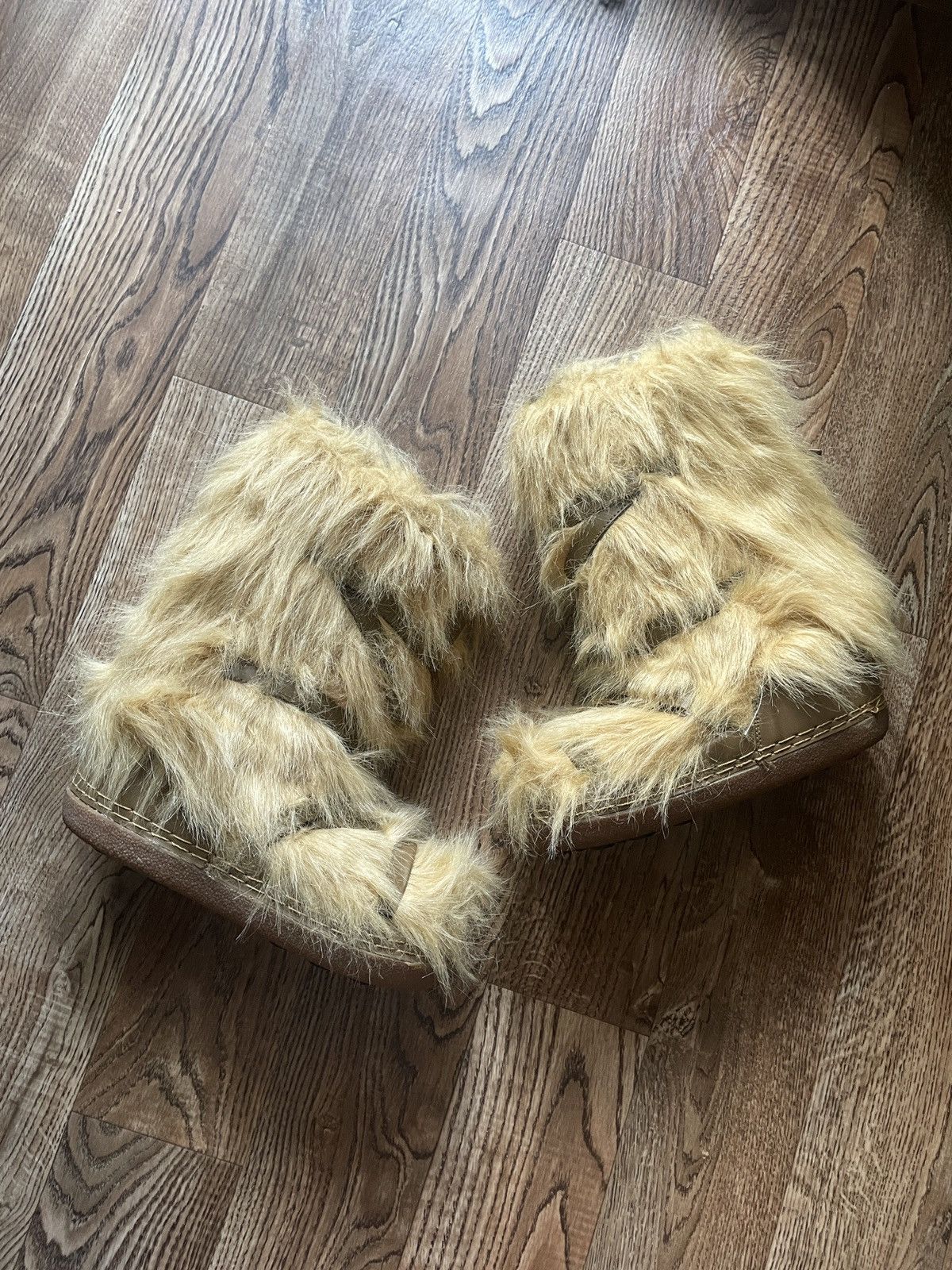 Hysteric Glamour Vintage Y2k Yeti Fur Boots Rick Owens Style Size US 9 / IT 39 - 1 Thumbnail