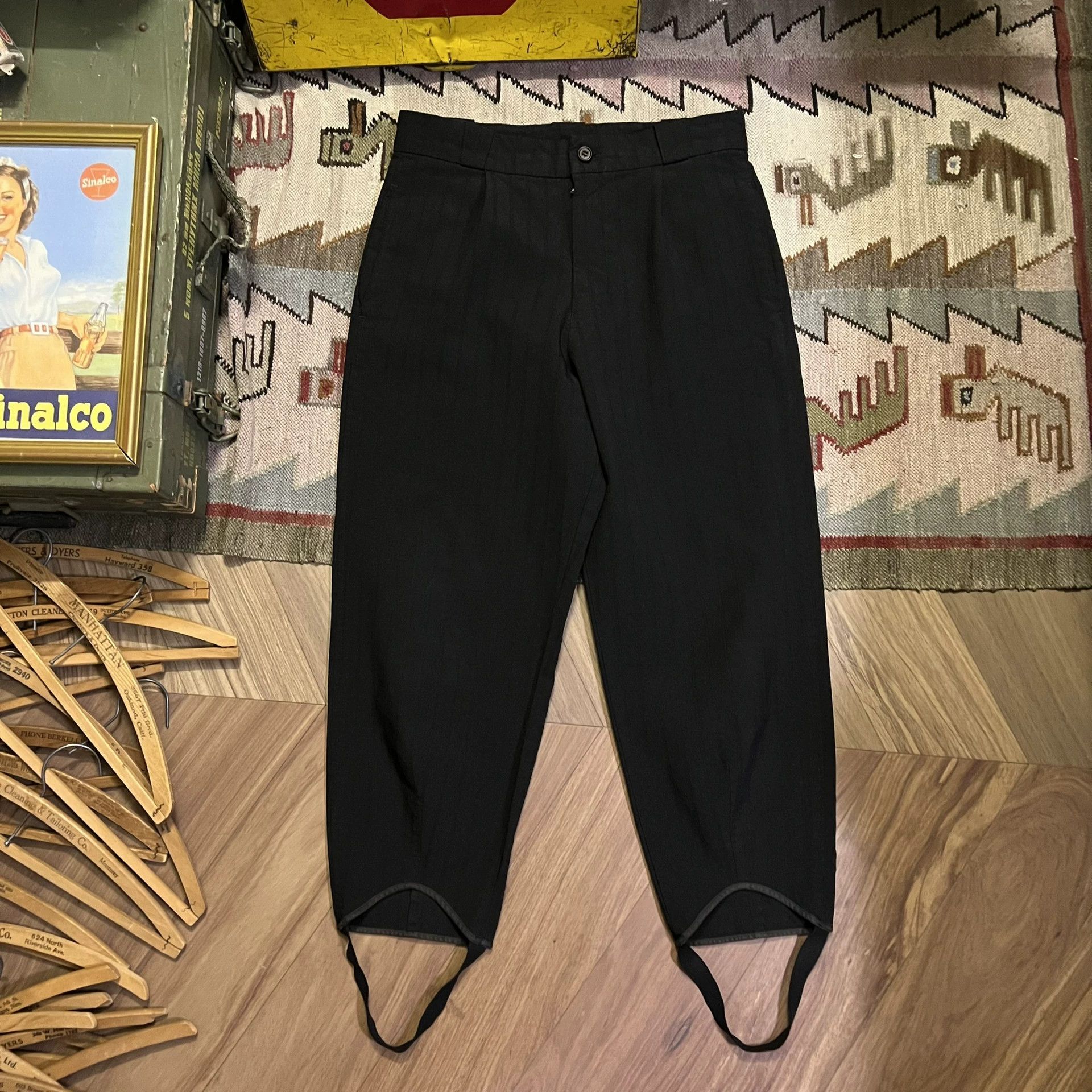 Comme des Garcons Comme des Garçons Black Long Pants Size US 30 / EU 46 - 1 Thumbnail