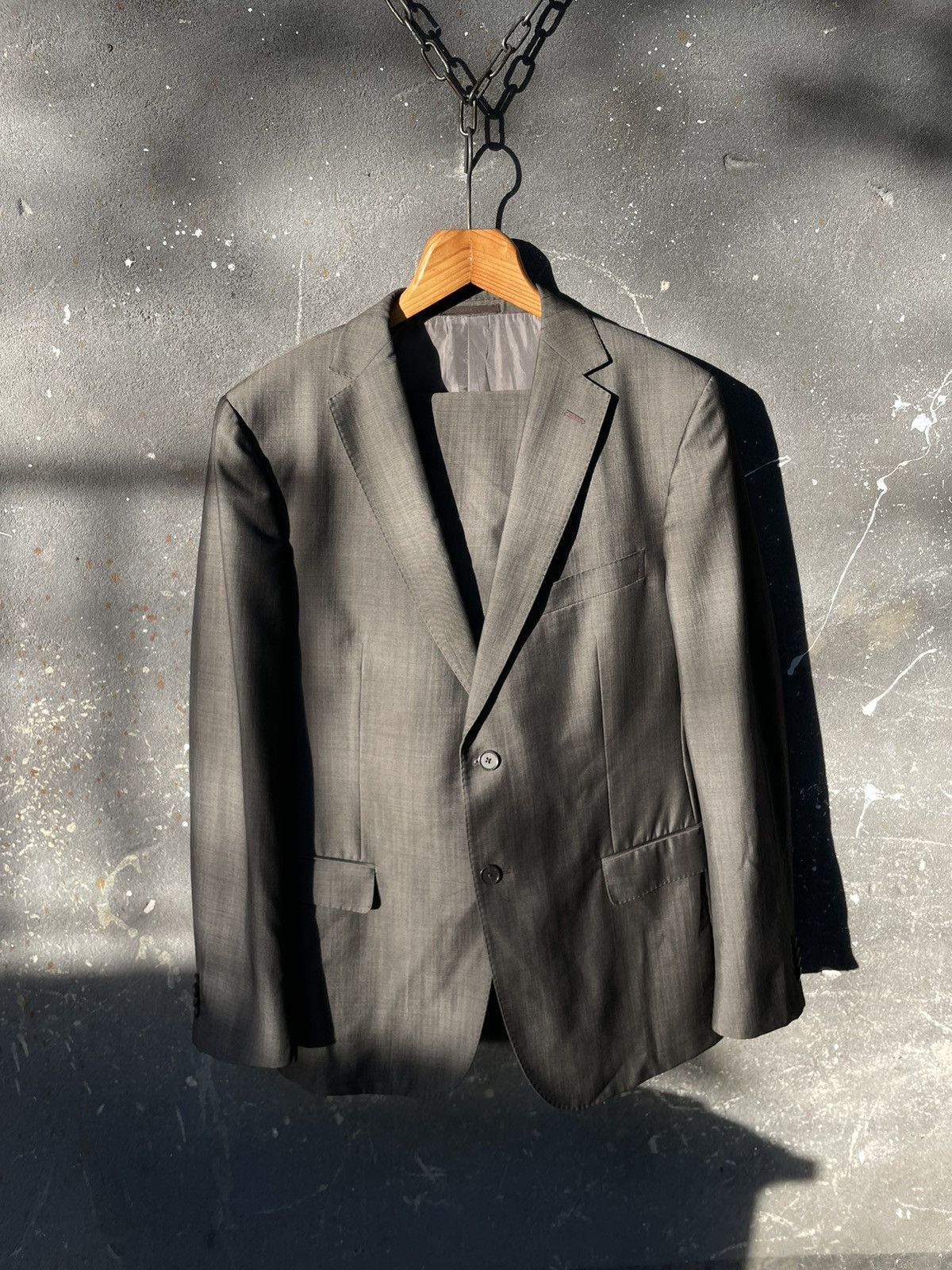 Ermenegildo Zegna × Z Zegna Z Zegna Suits City Classic Blazer/Pants Wool Luxury RARE Size 52R - 1 Thumbnail