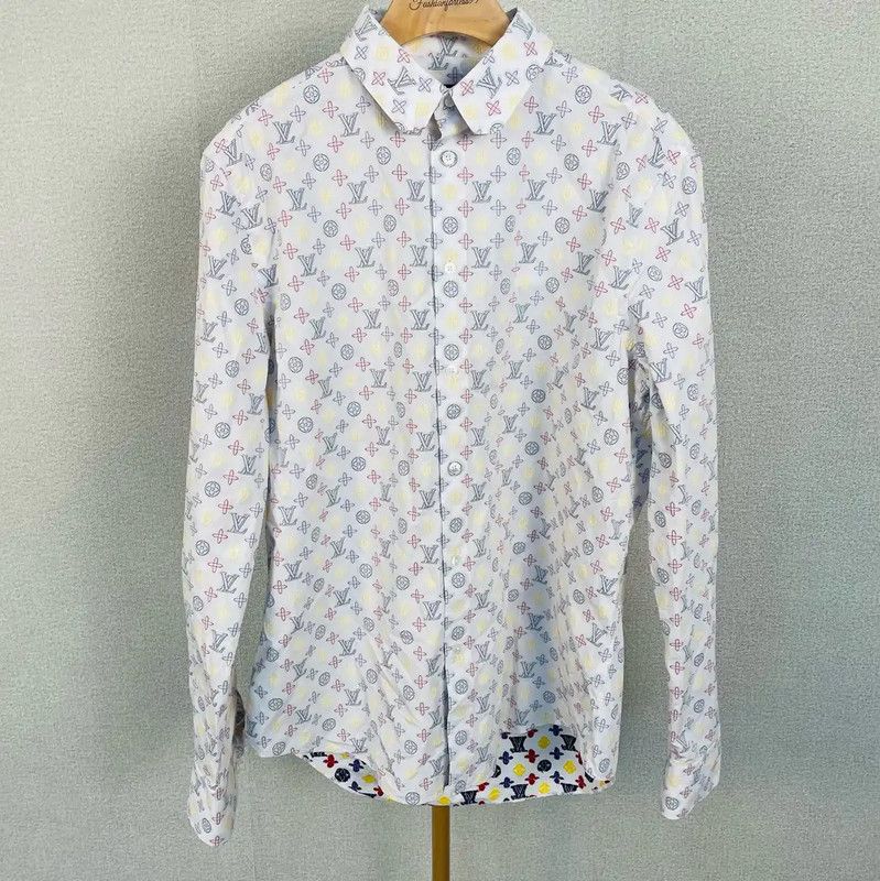 Louis Vuitton Louis Vuitton Colorful Cotton Shirt for Women 0089 Size XL / US 12-14 / IT 48-50 - 1 Thumbnail