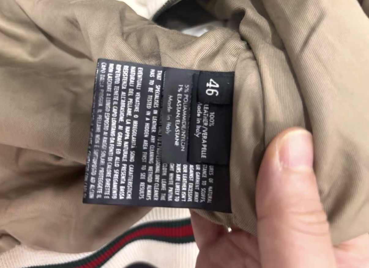 Gucci Gucci Leather Jacket J2 Size US S / EU 44-46 / 1 - 6 Thumbnail