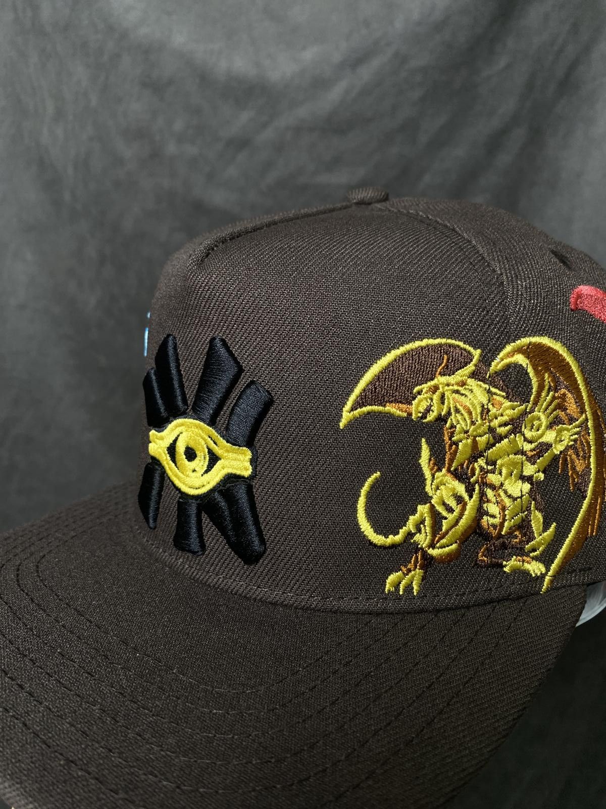Japanese Brand Deadstock Void Reincarnation Yu-Gi-Oh Brown Snapback OS Size ONE SIZE - 4 Thumbnail