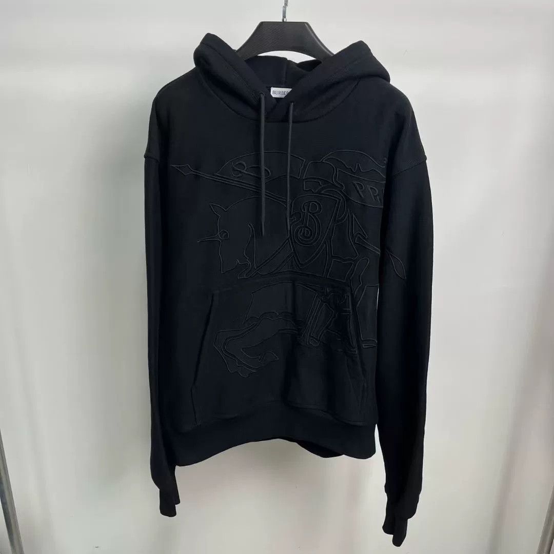 Burberry Burberry Knight Horse Hoodie in Black Size US S / EU 44-46 / 1 - 1 Thumbnail