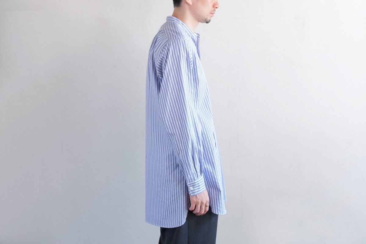 Japanese Brand HEUGN Shirt 034 Rob Band Collar Shirt Size US L / EU 52-54 / 3 - 10 Thumbnail
