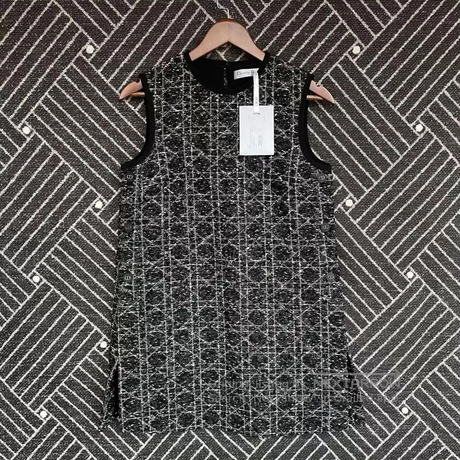 Dior dior cotton blend sleeveless dress FW24. Size M / US 6-8 / IT 42-44 - 2 Thumbnail