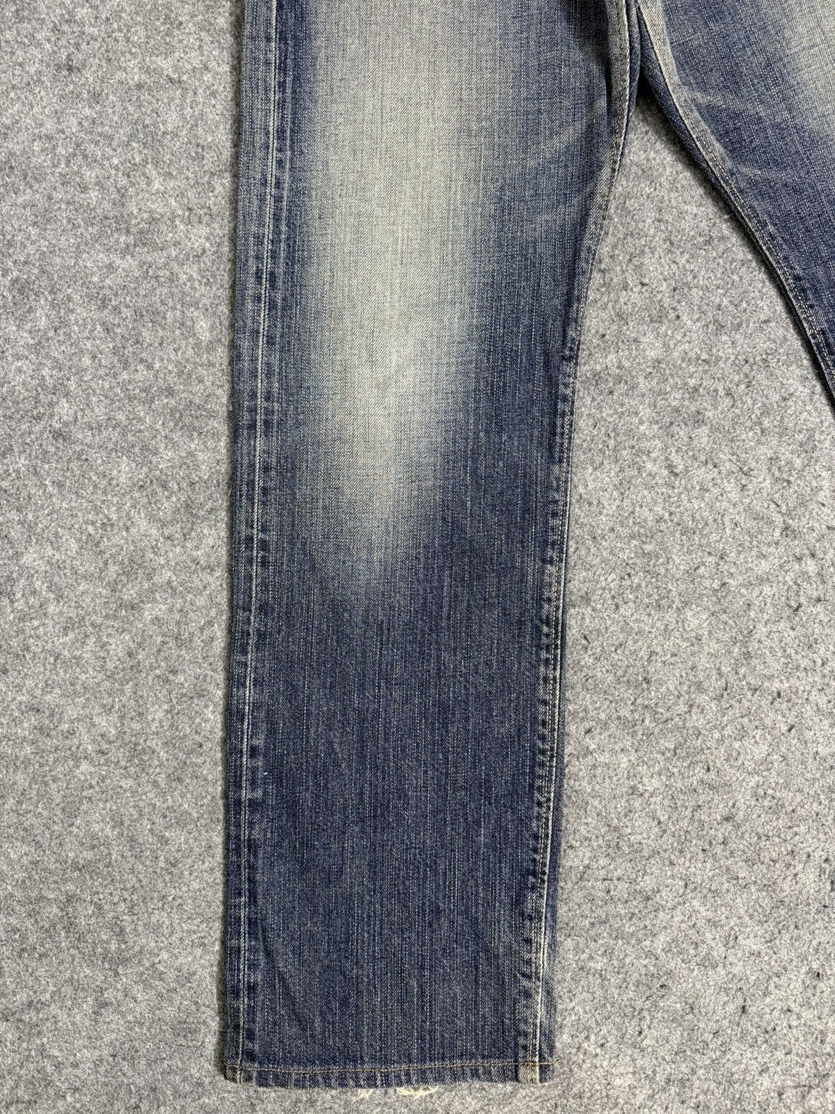 Kapital A14 EDWIN 505ZX SELVEDGE DENIM MUD WASH Size US 29 - 4 Thumbnail