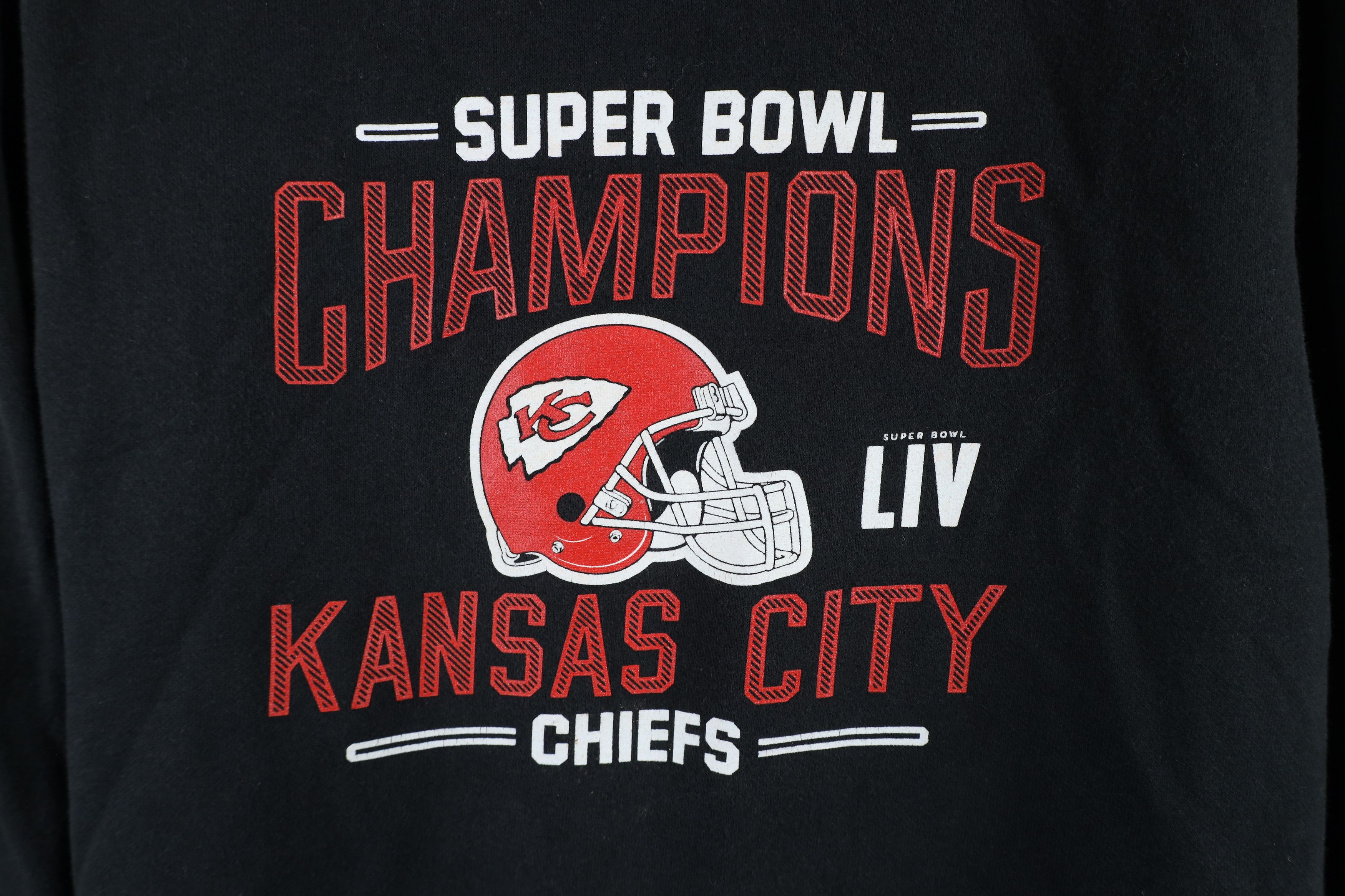 Vintage NFL Super Bowl LIV Champs Kansas City Chiefs Football Hoodie Size US L / EU 52-54 / 3 - 7 Thumbnail