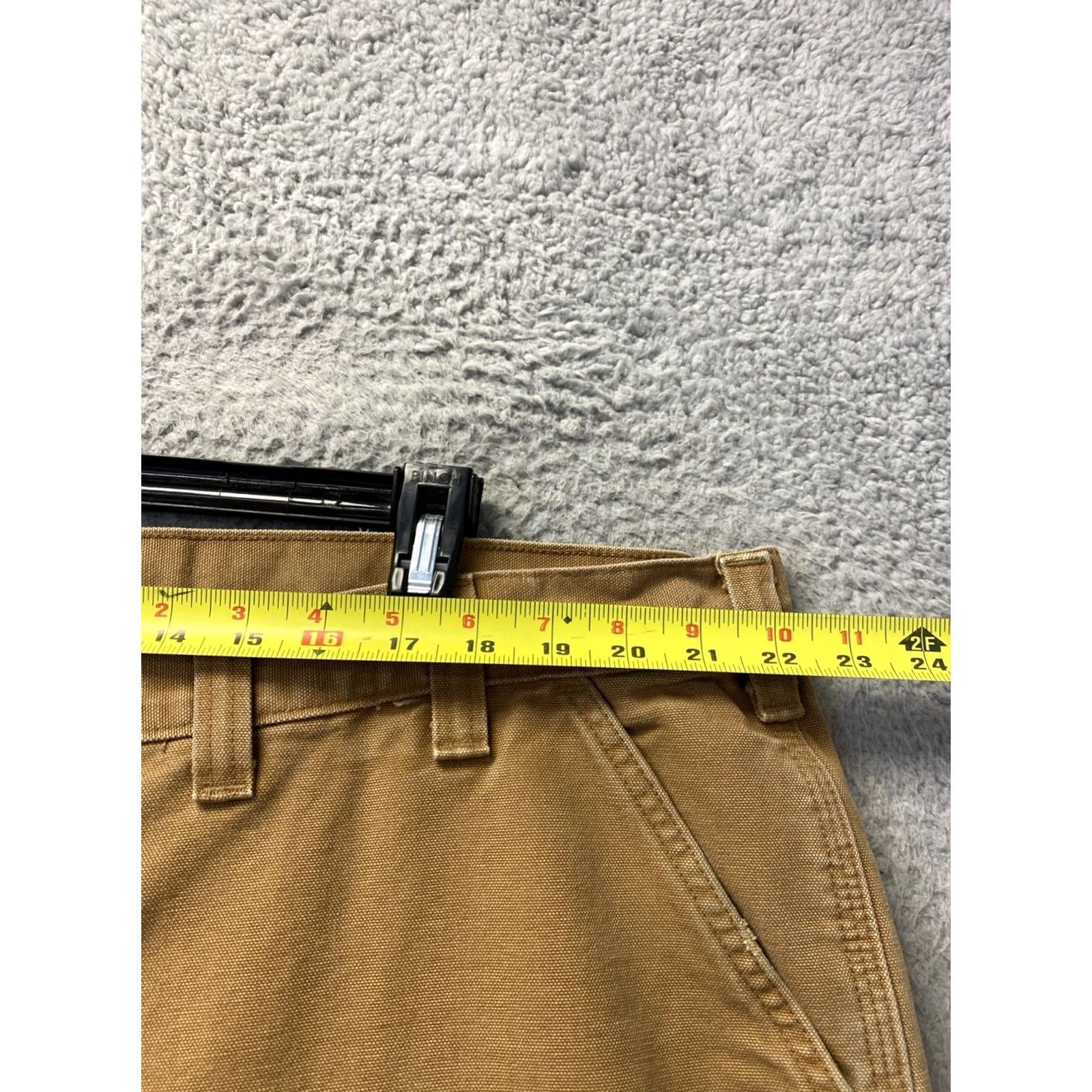Carhartt Carhartt Dungaree Carpenter Pants Men 44x30 Brown Canvas Workwear Pockets Relaxed High Rise Jeans/ Pants Size US 44 / EU 60 - 3 Thumbnail