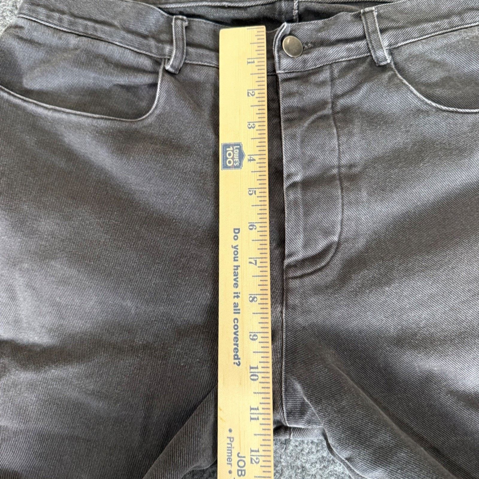 Alex Crane Alex Crane Jeans Mens 32x29 Gray Button Fly Casual Denim Size US 32 / EU 48 - 8 Thumbnail