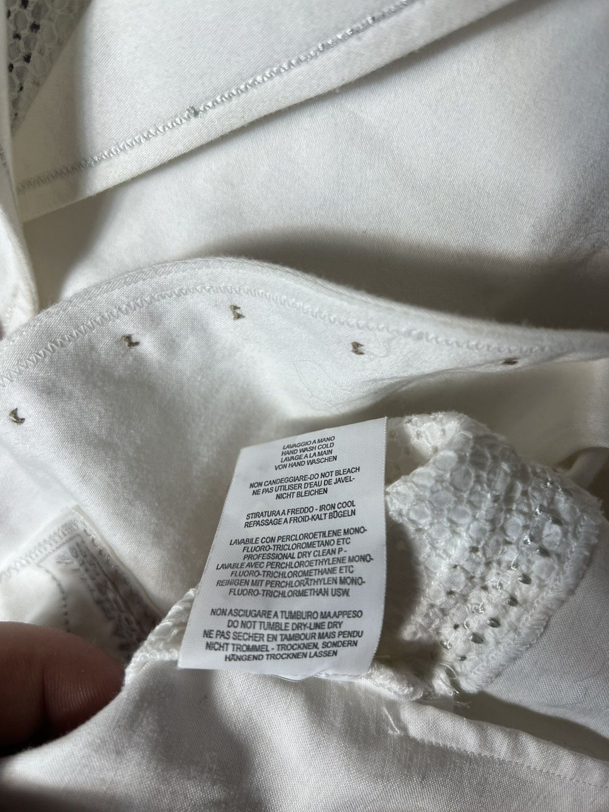 Marithe + Francois Girbaud M+FG Archive Mesh Web Paneled Utility Blazer Jacket Size M / US 6-8 / IT 42-44 - 18 Thumbnail