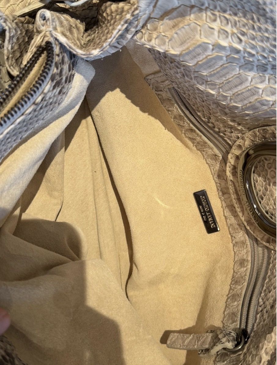 Giorgio Armani Giorgio Armani python handbag Size ONE SIZE - 6 Thumbnail