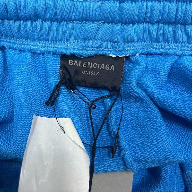 Balenciaga Balenciaga size XS Blue Coca-Cola pattern print elastic wa Size US 27 - 3 Thumbnail