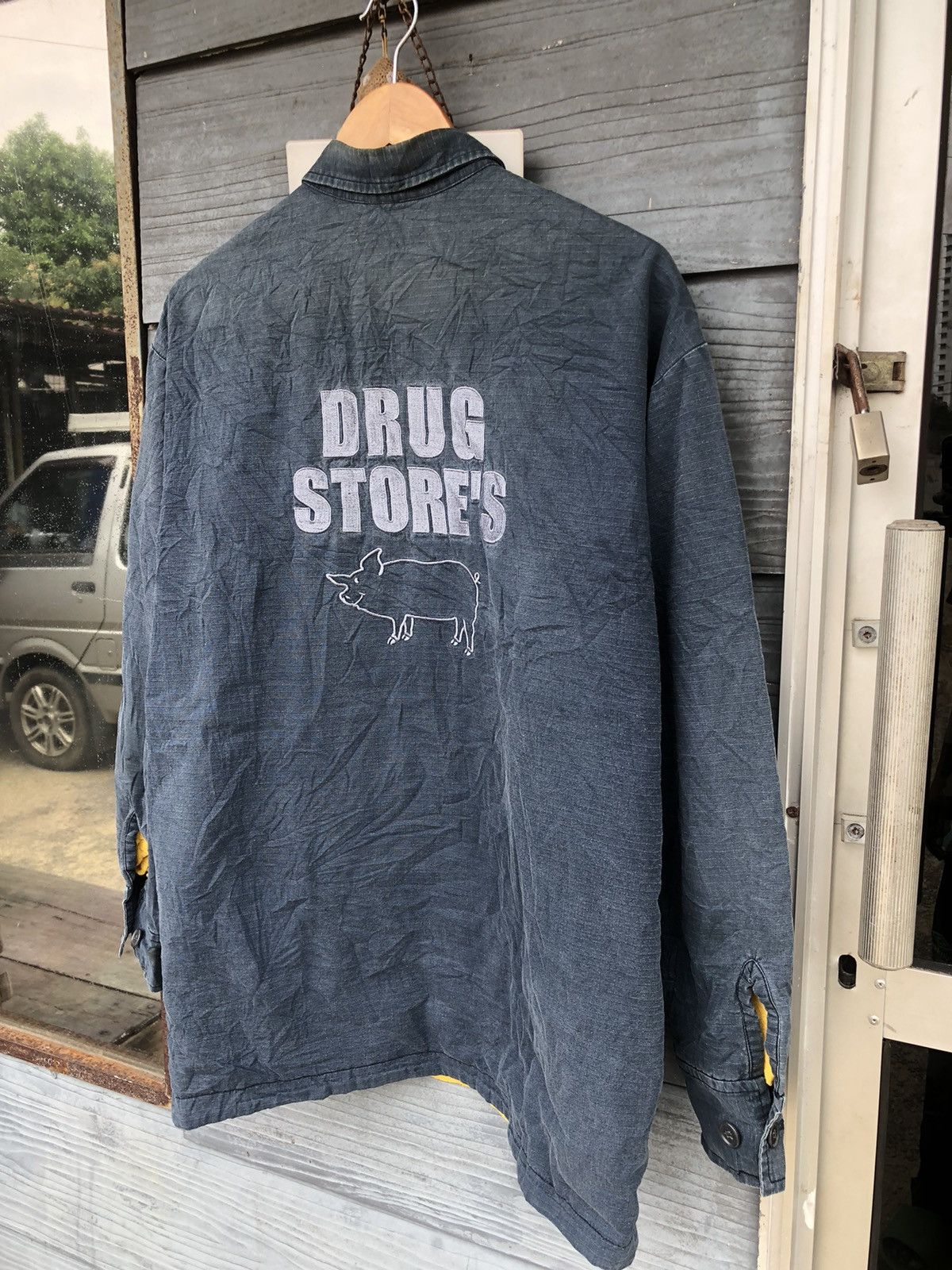 Carhartt × Japanese Brand × Vintage Vintage Japanese Brands Drug Store Worker Jacket Size US XL / EU 56 / 4 - 3 Thumbnail