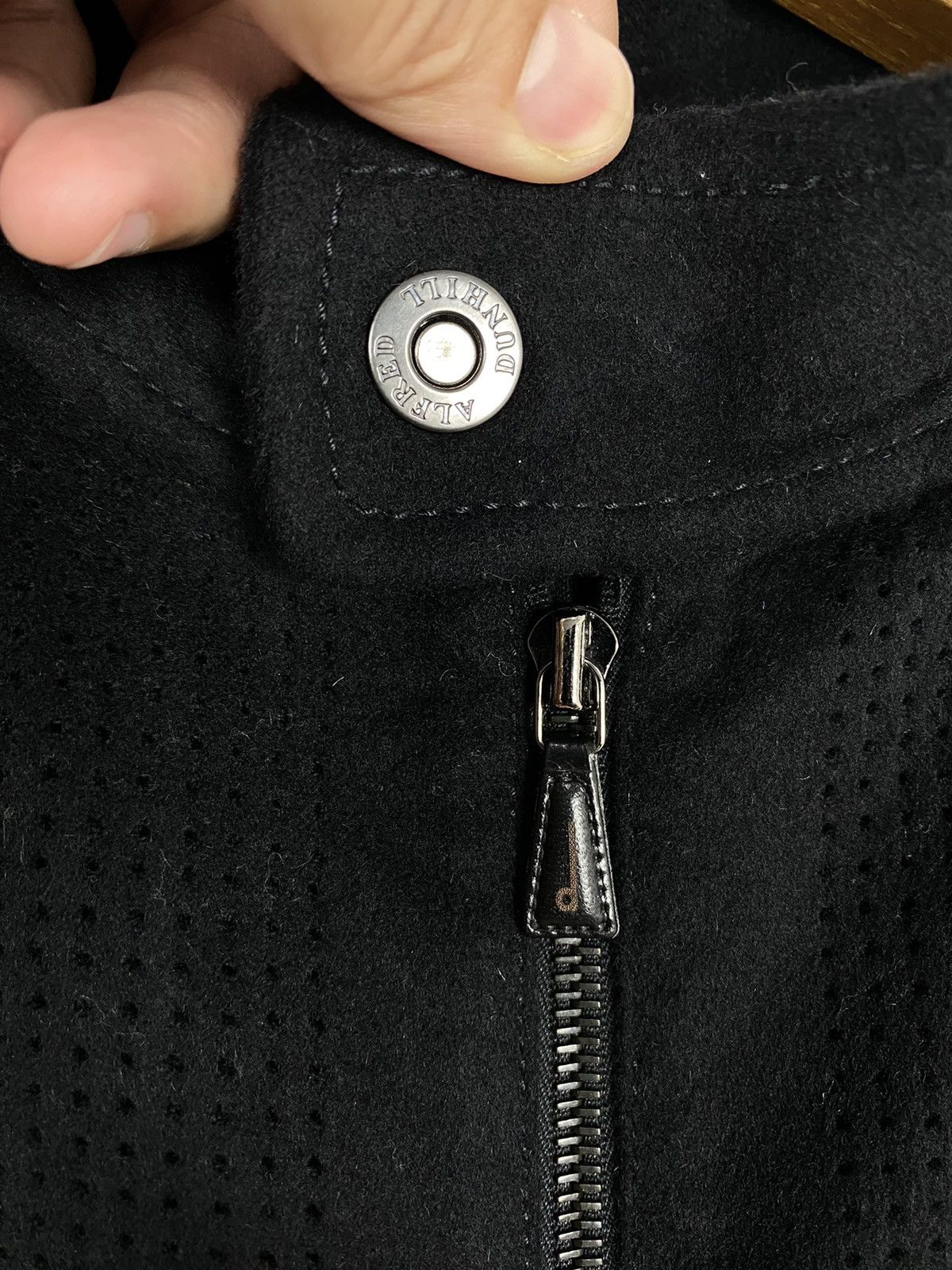 Alfred Dunhill Rare‼️ Alfred Dunhill Wool Zipper Jacket Made Italy Riri Zip Size US S / EU 44-46 / 1 - 11 Thumbnail