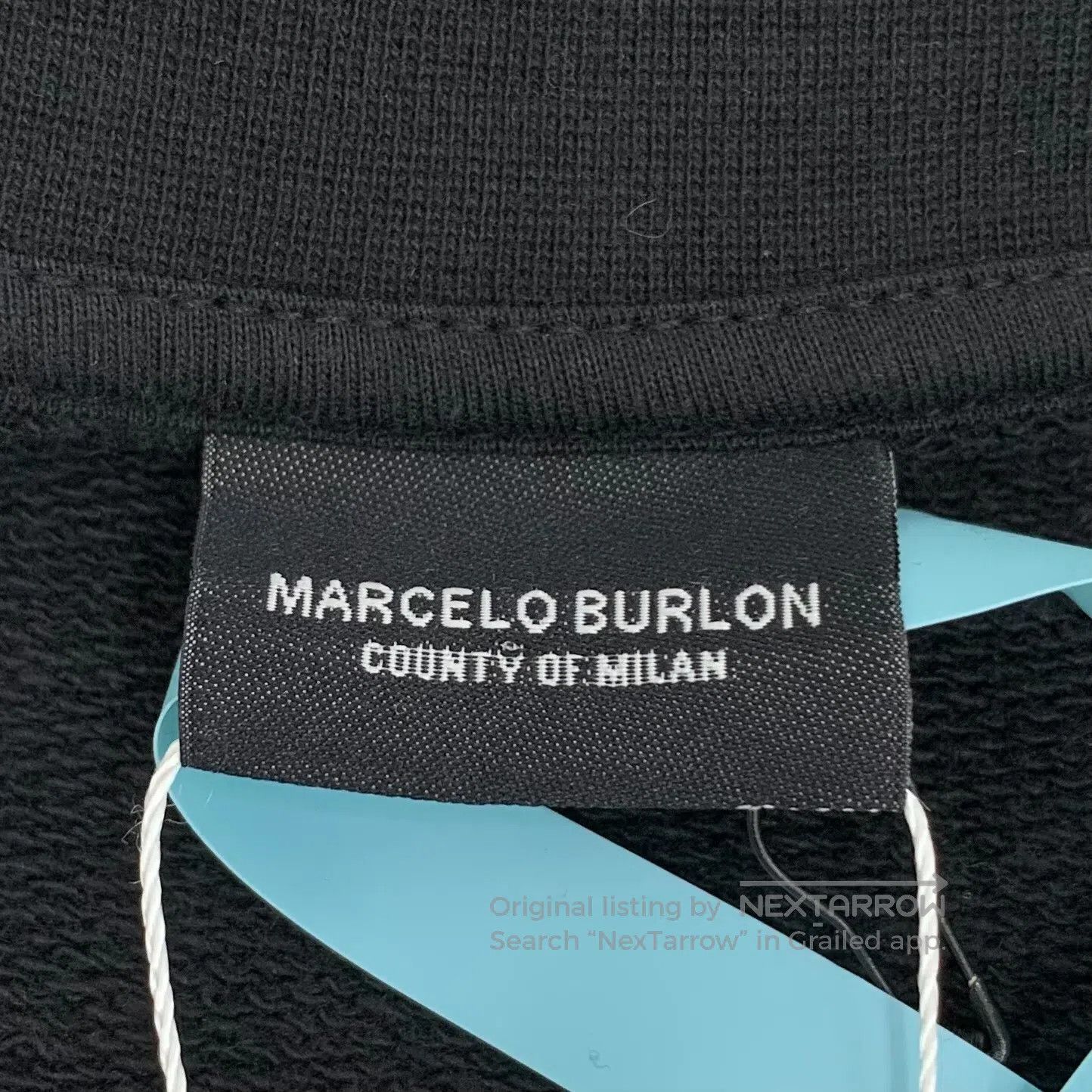 Marcelo Burlon MARCELOBURLON Black animal pattern print cotton crew neck Size US S / EU 44-46 / 1 - 5 Thumbnail