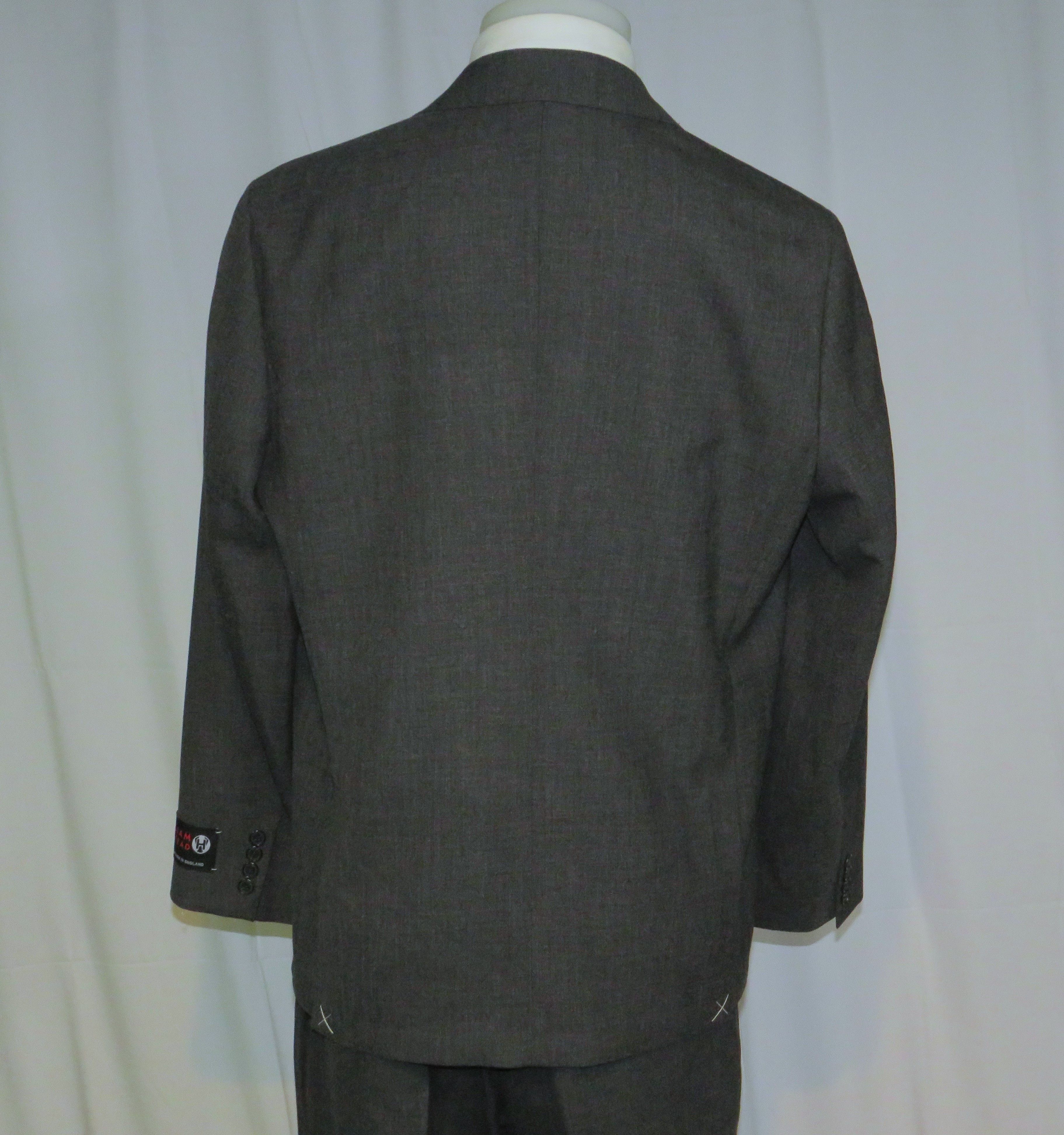 J.Crew Kenmare Halstead Gray Fresco Wool Two Button Suit 44R NWT Size 44R - 11 Thumbnail