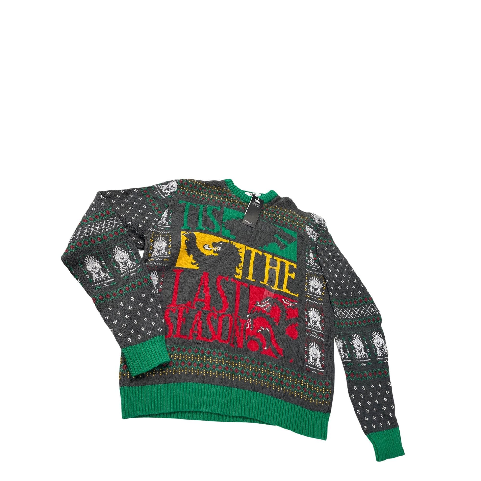Other Game Of Thrones Official Mesn Green Cotton Xmas Green Sweate Size US L / EU 52-54 / 3 - 1 Thumbnail