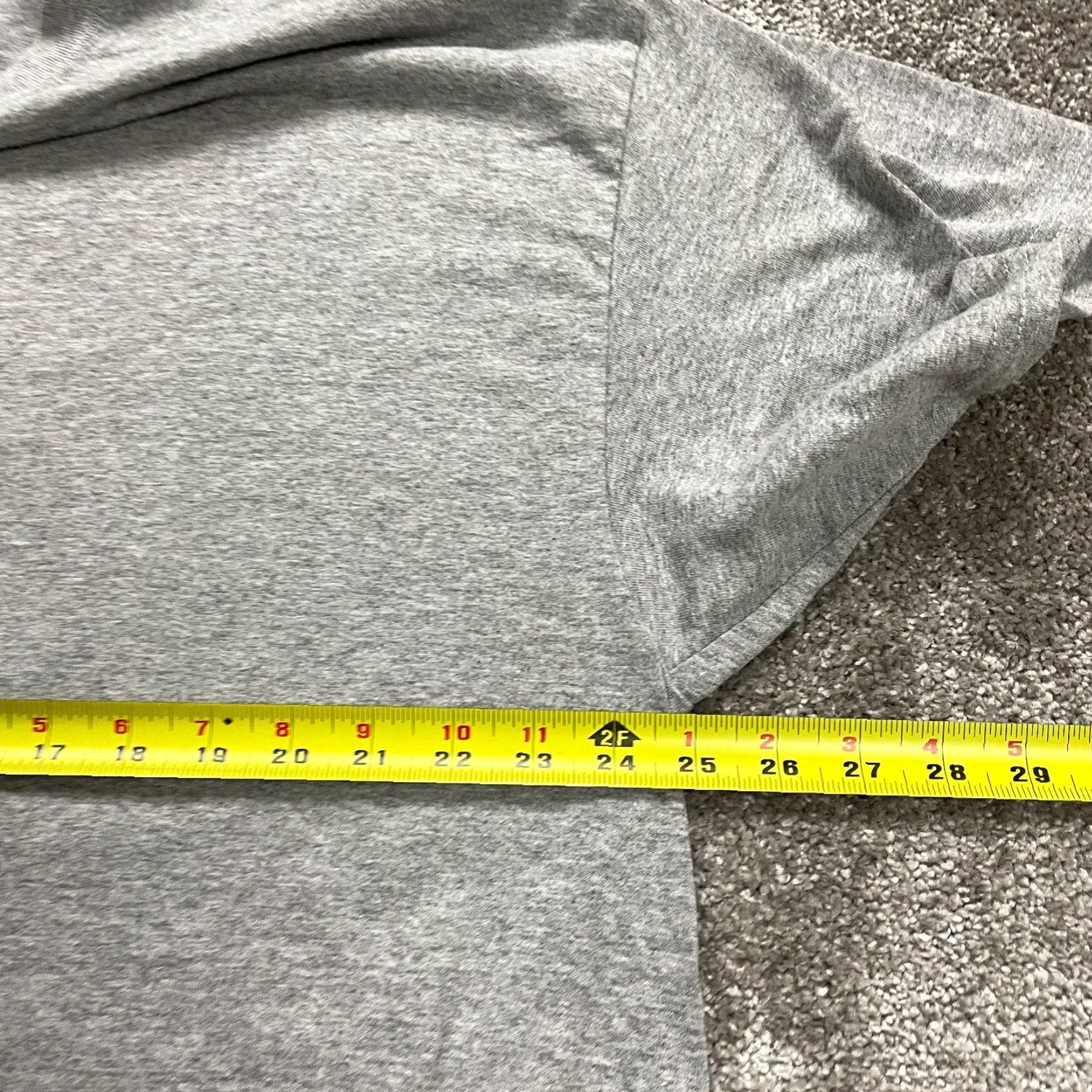 Gildan Gildan DryBlend T-Shirt Mens 2XL Gray Crew Neck Short Sleeve Cotton Basic Size US XXL / EU 58 / 5 - 7 Thumbnail