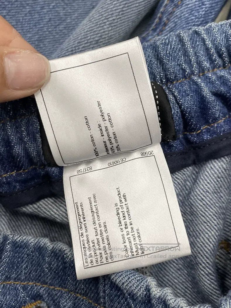 Chanel Chanel Double C jeans with tie on the back Size 25" / US 0 / IT 36 - 7 Thumbnail