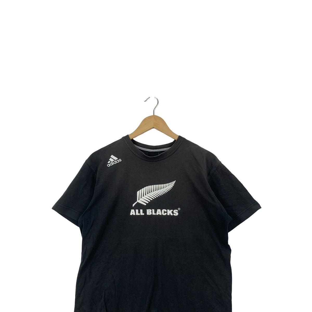 Adidas ADIDAS x ALL BLACK Official Licensed Product Cente Logo Size US S / EU 44-46 / 1 - 2 Thumbnail