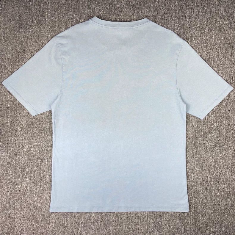 Loewe LOEWE Blue embroidered logo short sleeve T-shirt Size L / US 10 / IT 46 - 2 Thumbnail