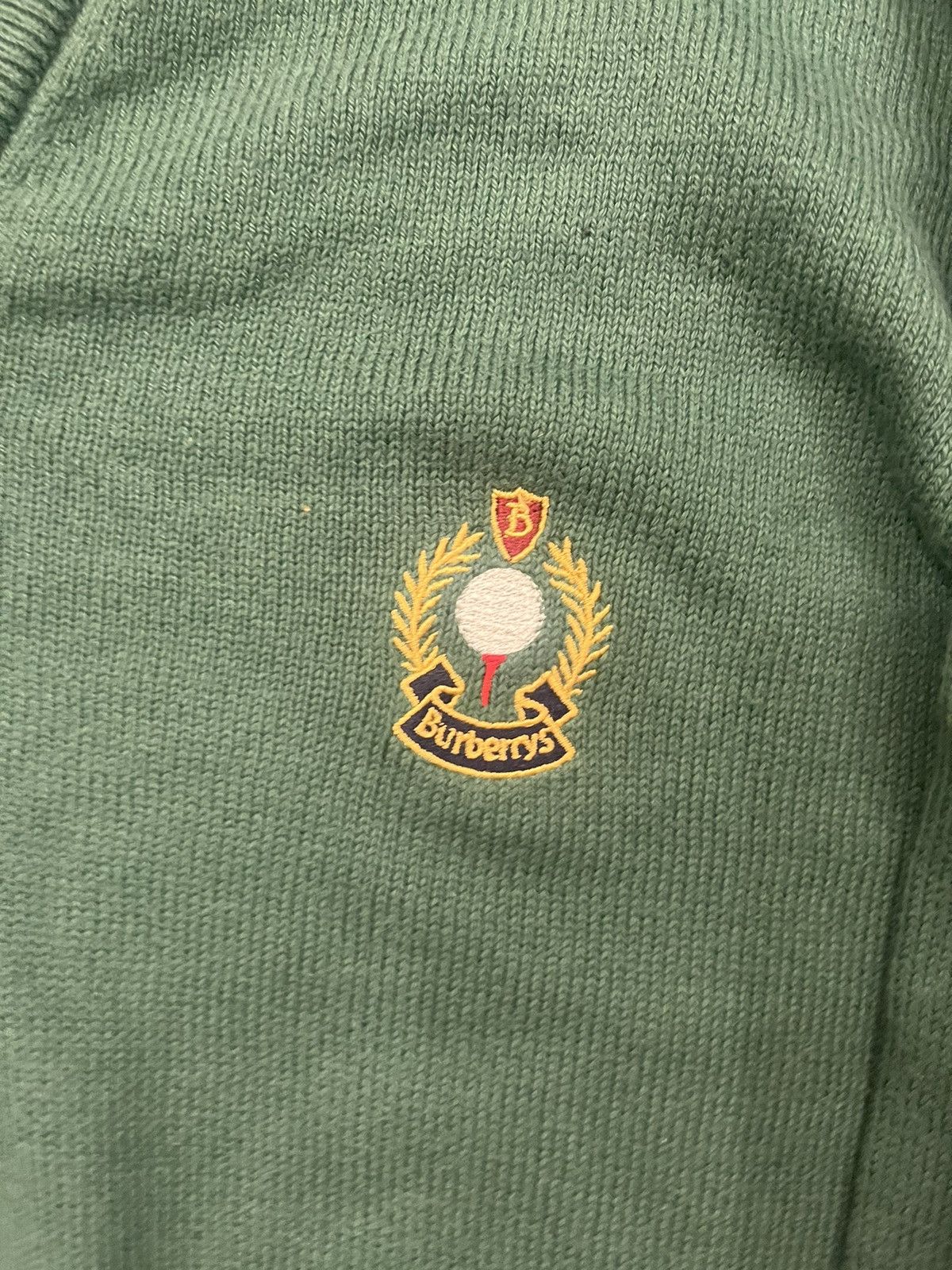 Burberry × Vintage Burberry knitwear 🧶 boxy baggy vintage 90s 100% cotton swag Size US XL / EU 56 / 4 - 5 Thumbnail