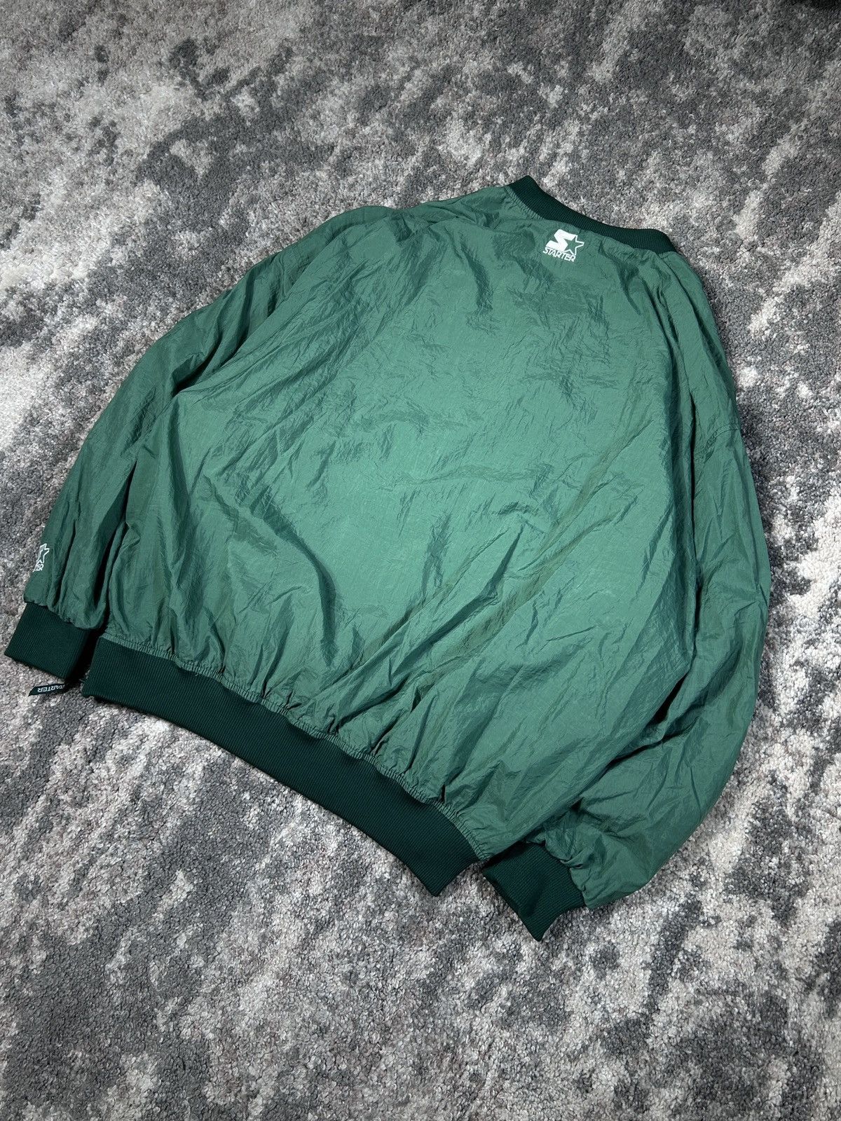 Starter Vintage Starter V-Neck Pullover Windbreaker Nylon XL Size US XL / EU 56 / 4 - 7 Thumbnail