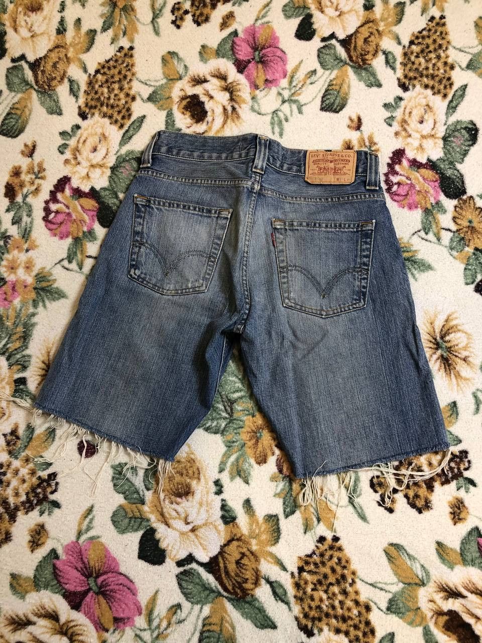 Levi's Levi's 506 standard blue jeans shorts vintage Size US 31 - 15 Thumbnail