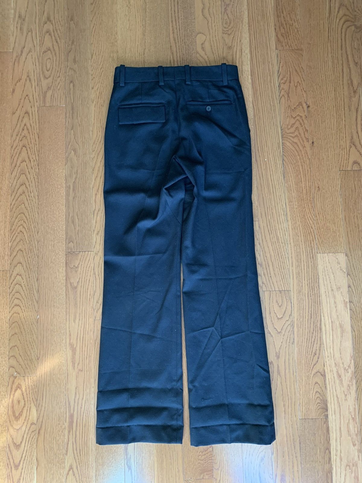 Wooyoungmi Wooyoungmi Black Long Straight Trousers Size US 44 / EU 60 - 2 Thumbnail