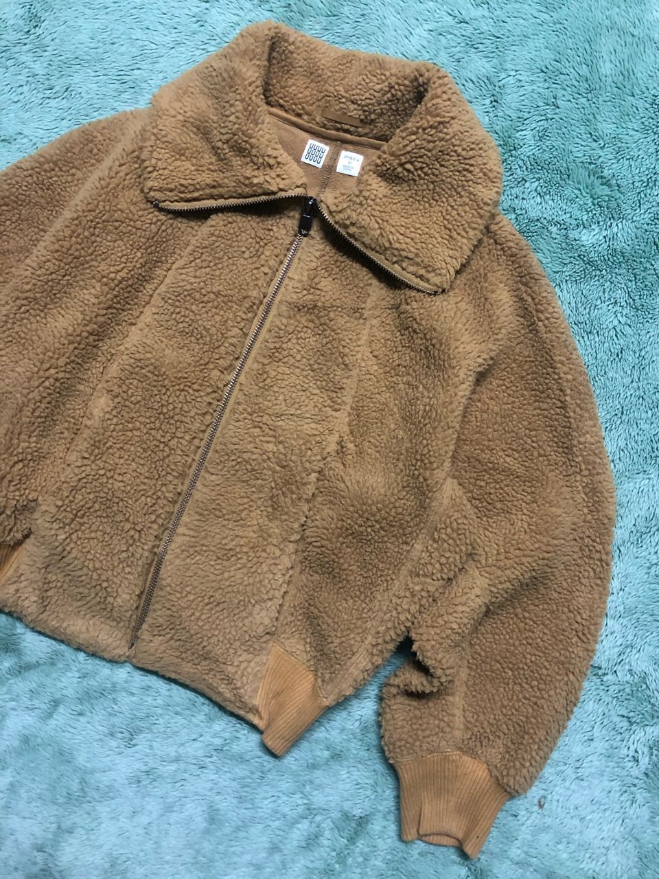Christophe Lemaire LEMAIRE x UNIQLO SHERPA FLEECE ZIPPER CROPPED JACKET Size US M / EU 48-50 / 2 - 5 Thumbnail