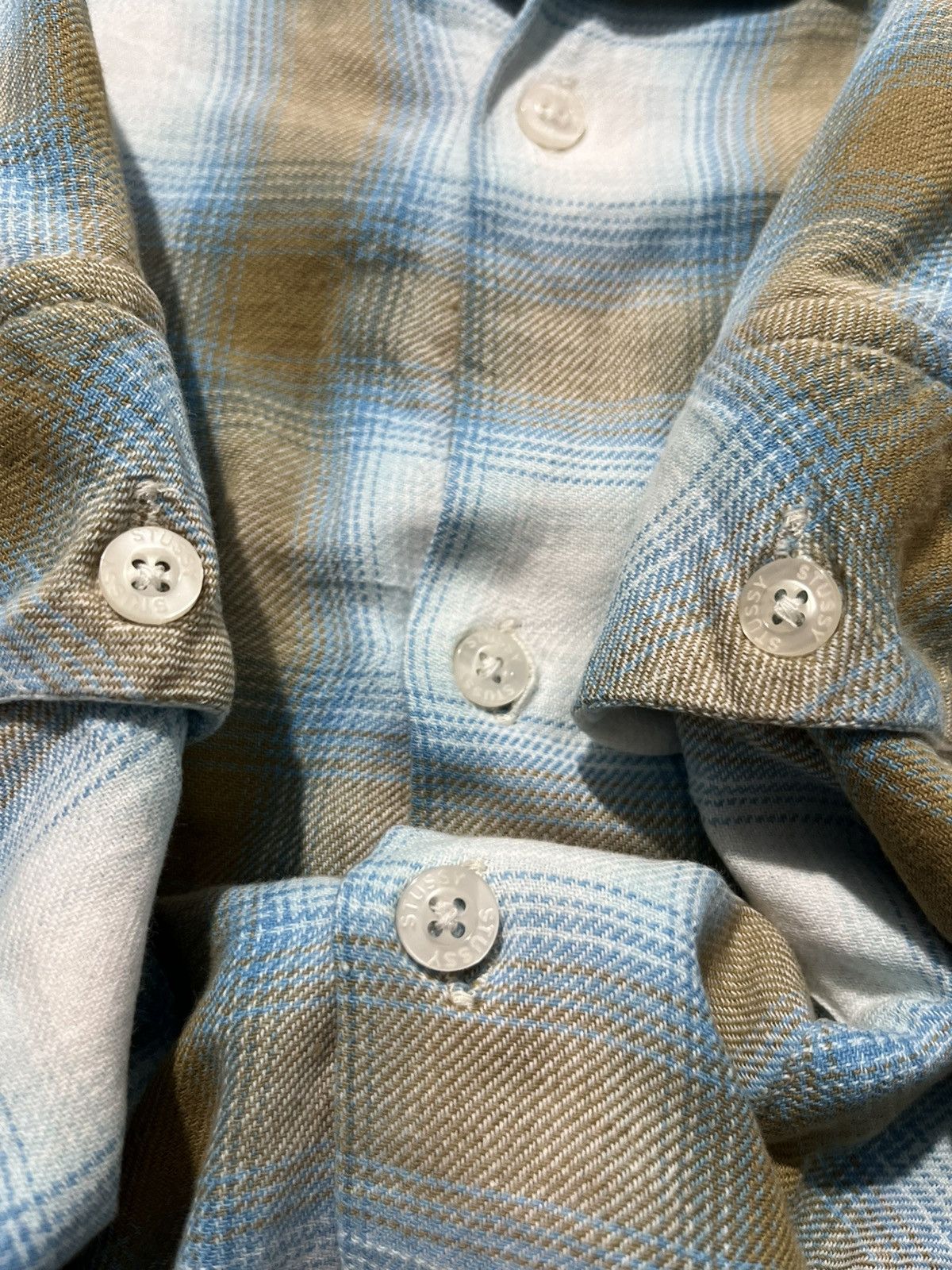 Stussy Rare stussy flannel button up shirt Size US M / EU 48-50 / 2 - 5 Thumbnail