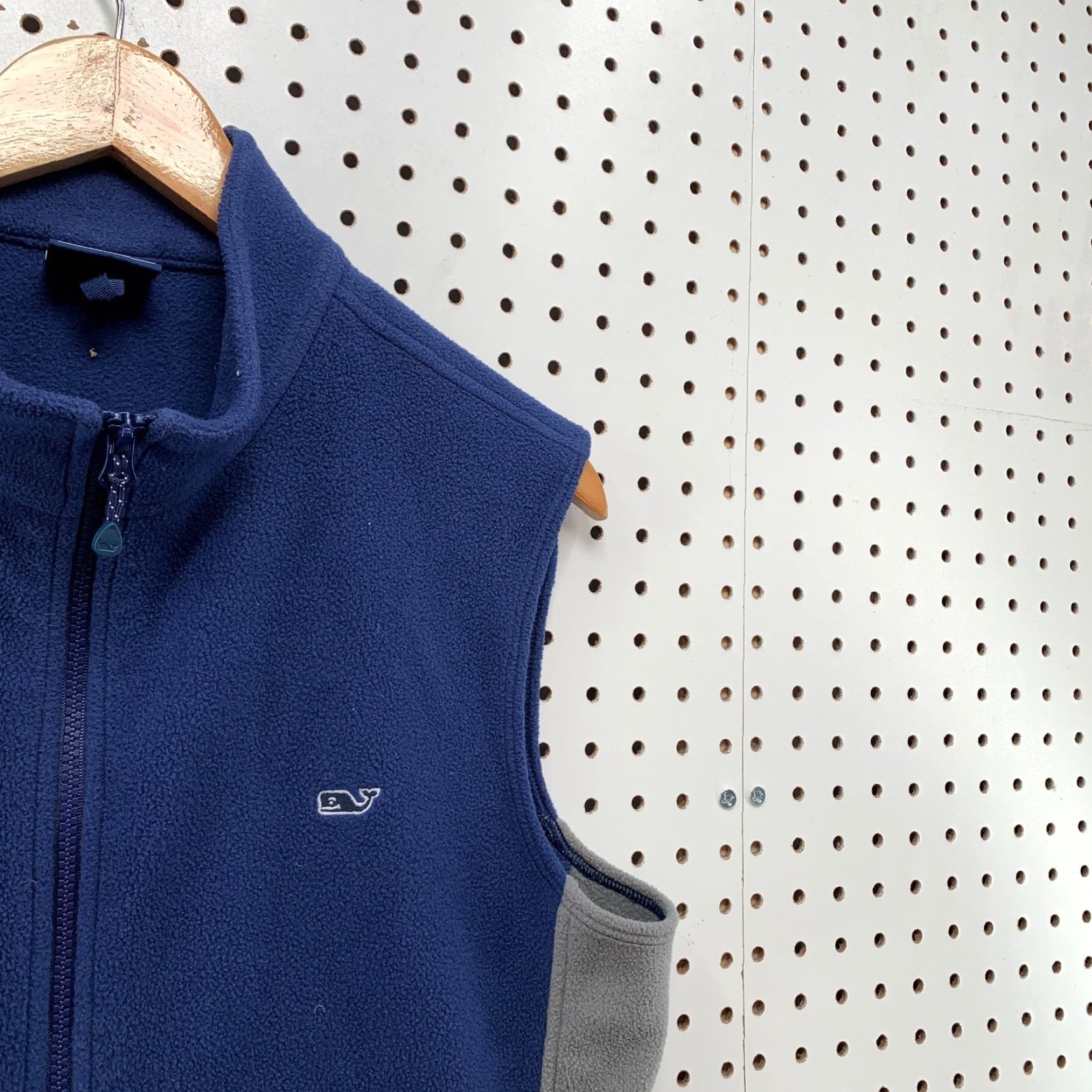 Vineyard Vines Vineyard Vines Fleece Zip Vest Jacket Adult Small Gray Blue SLeevless Size US S / EU 44-46 / 1 - 7 Thumbnail