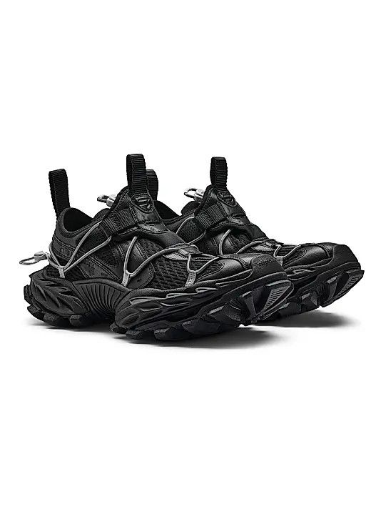 Balenciaga os11x0226 Hike Sneakers In Black Size US 10 / EU 43 - 3 Thumbnail