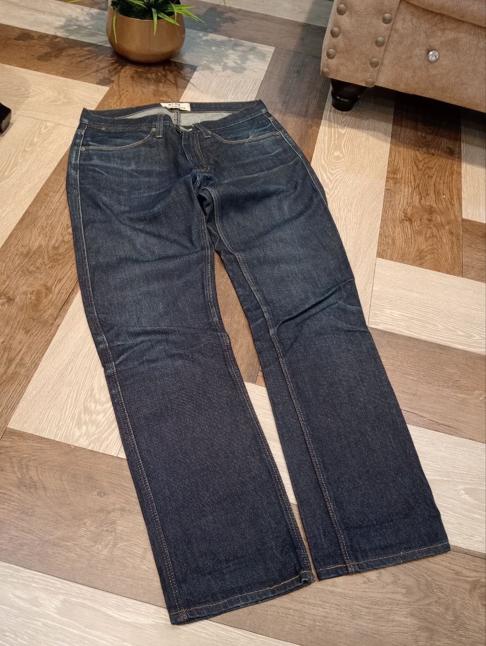 Acne Studios ACNE STUDIOS MAX NEW RAW INDIGO DENIM PANTS Size US 30 / EU 46 - 3 Thumbnail