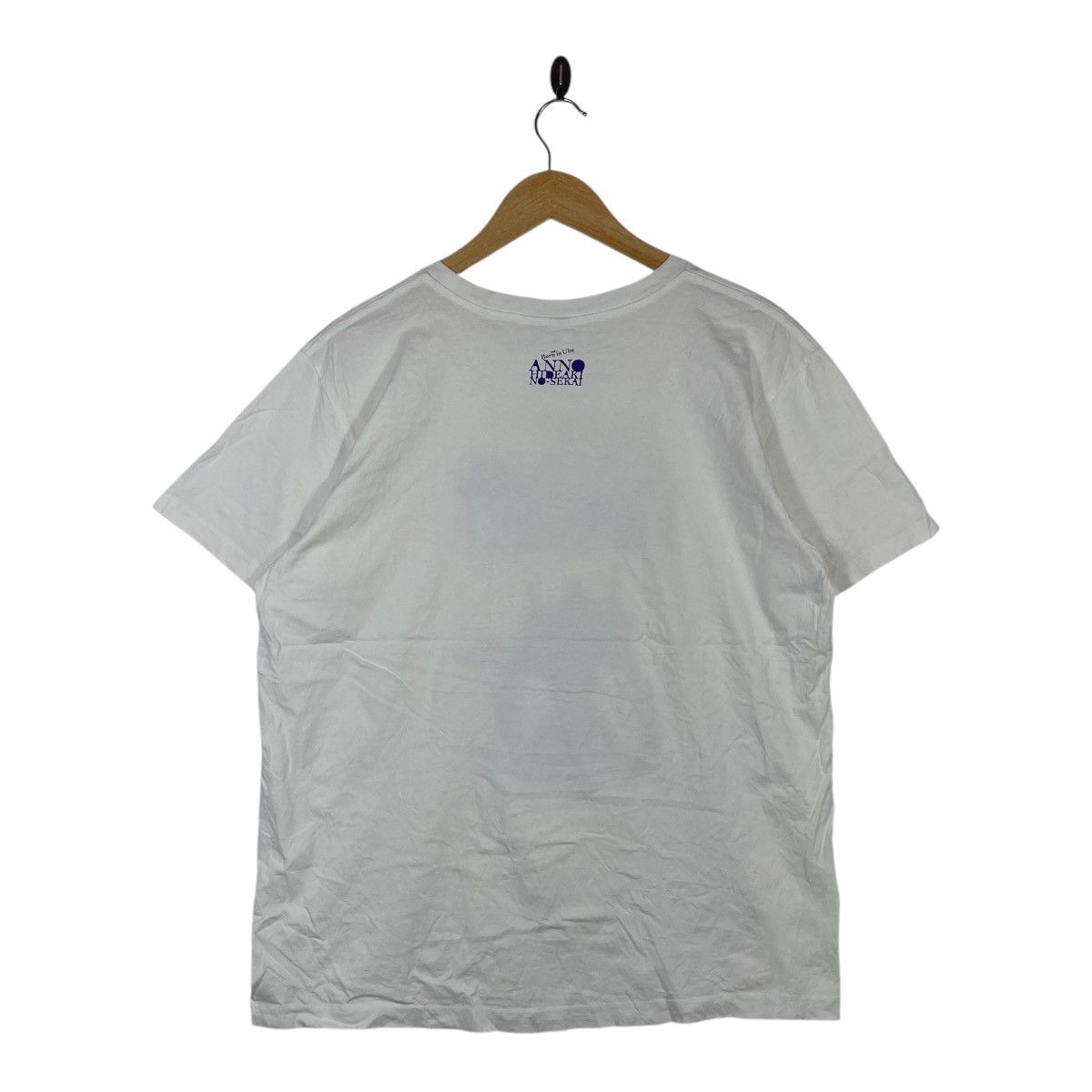 Japanese Brand Evangelion “Anno Hideaki no Sekai” Graphic T-Shirt Japanese Size US L / EU 52-54 / 3 - 4 Thumbnail