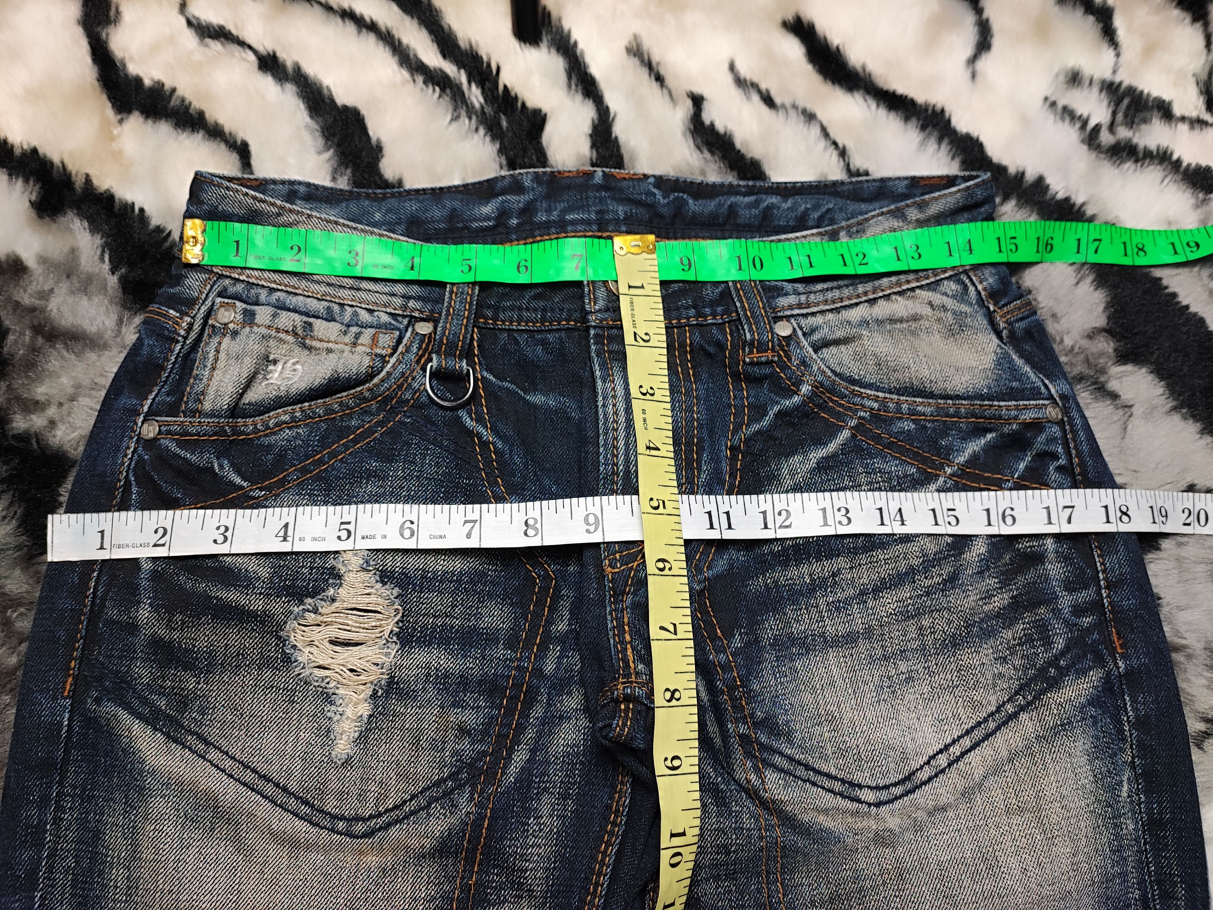 Tornado Mart Nicole Hideaways Rusty Distress Double Knee Size US 29 - 5 Thumbnail