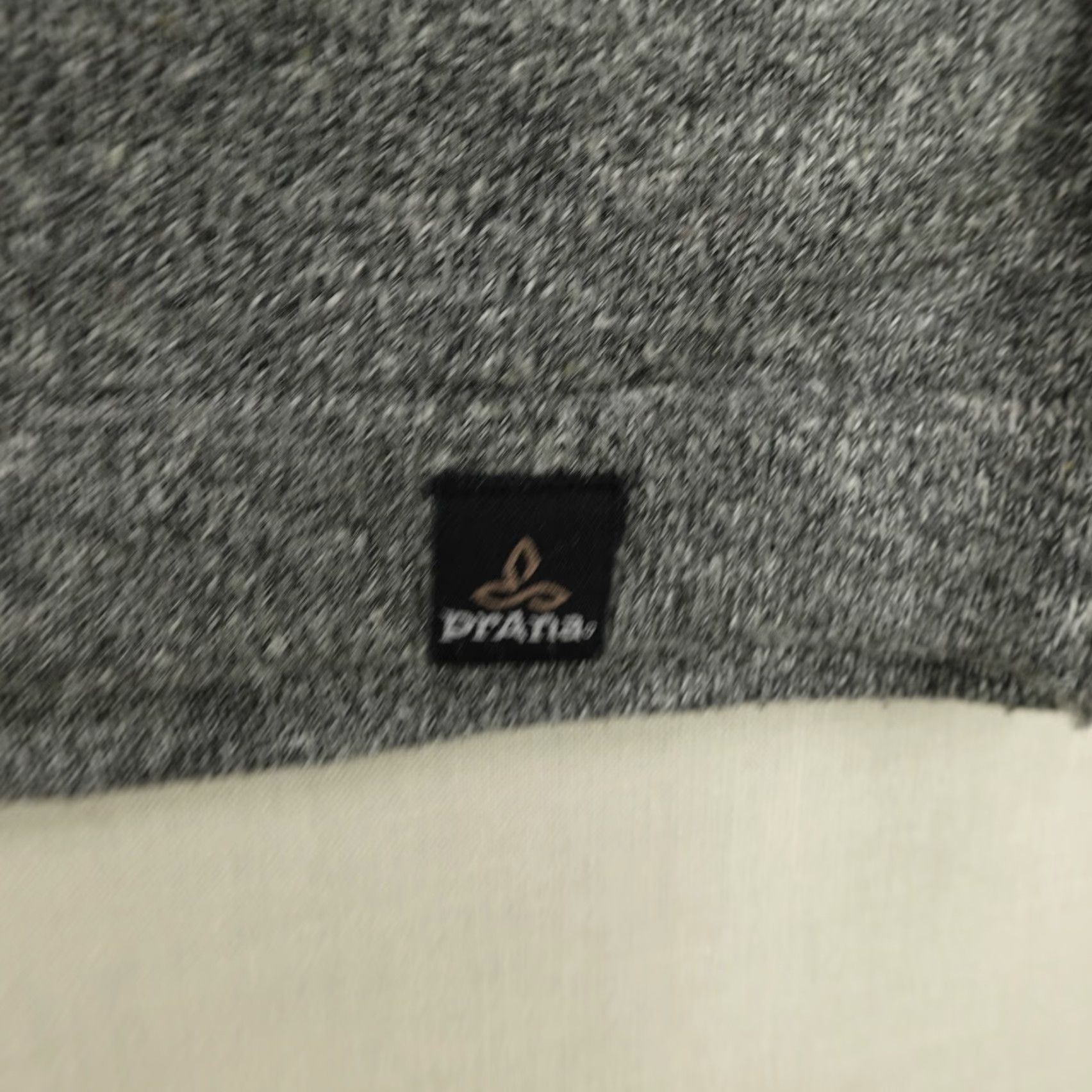 Prana PrAna Sweater Large Gray Organic Cotton Blend Crewneck Pullover Raglan Knit Mens Size US L / EU 52-54 / 3 - 4 Thumbnail