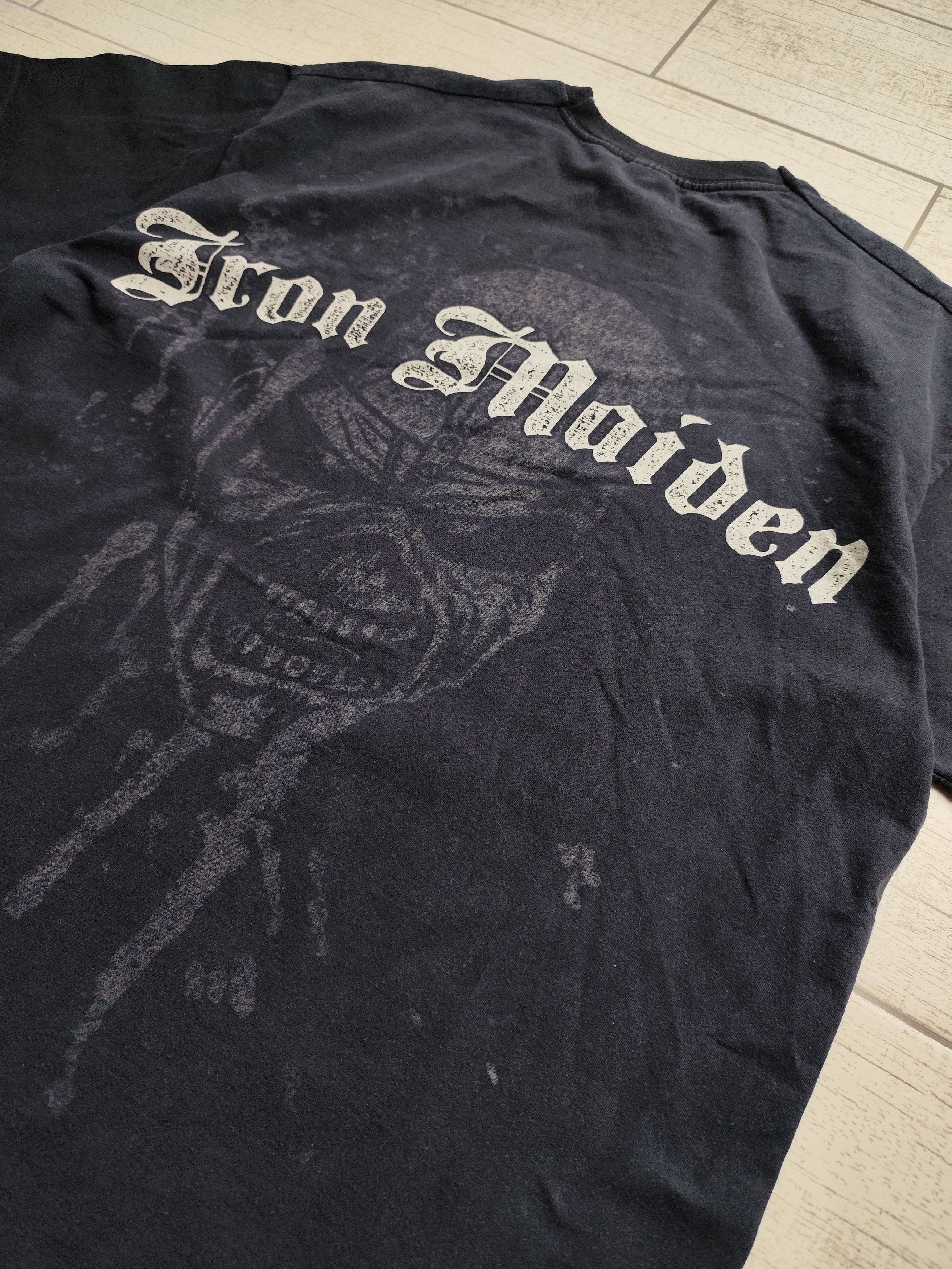Band Tees × Iron Maiden × Vintage Streetwear music metal Iron Maiden vintage rock band tee Size US L / EU 52-54 / 3 - 5 Thumbnail